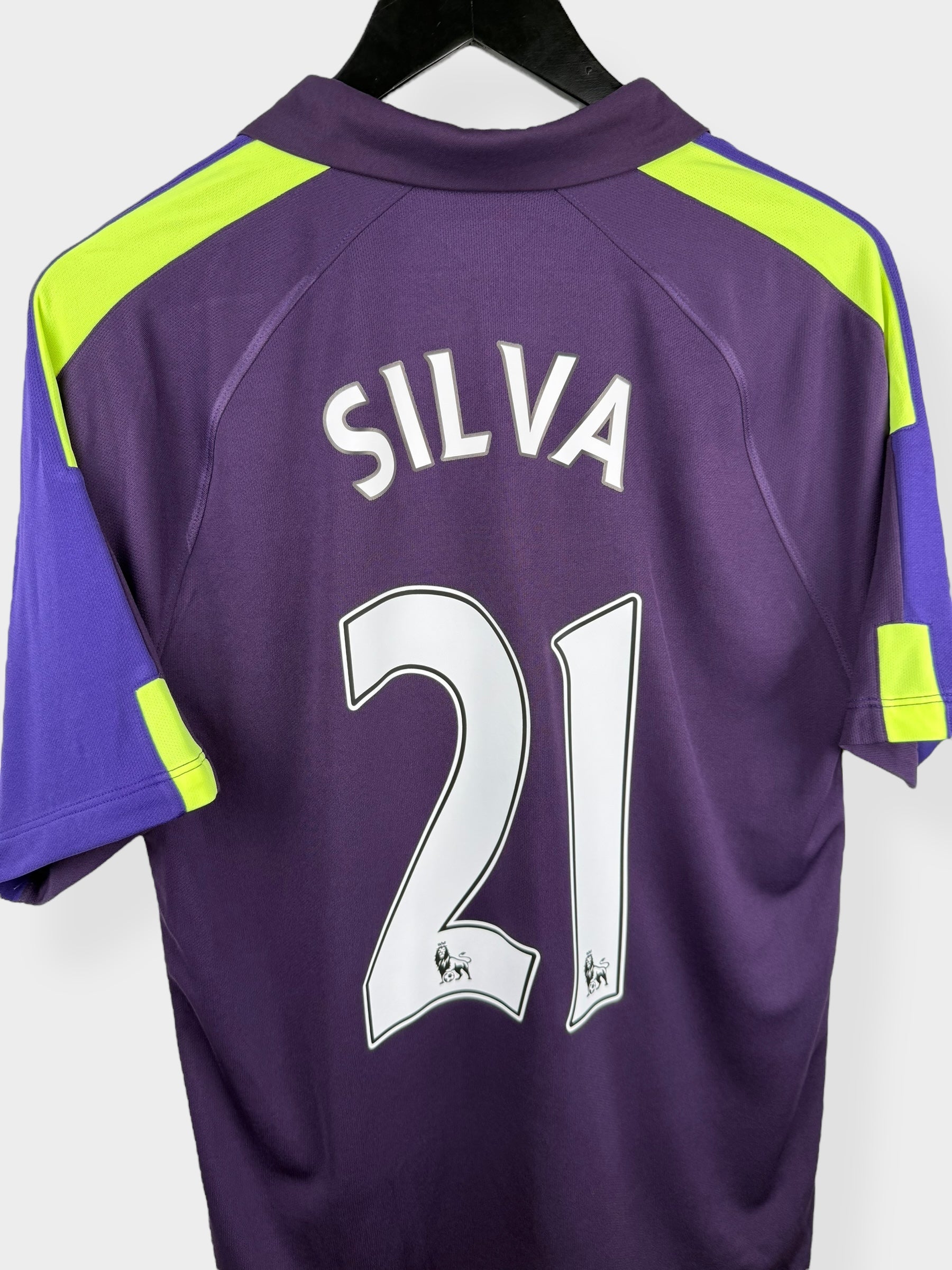 2014-15 MANCHESTER CITY THIRD SHIRT SILVA #21 M