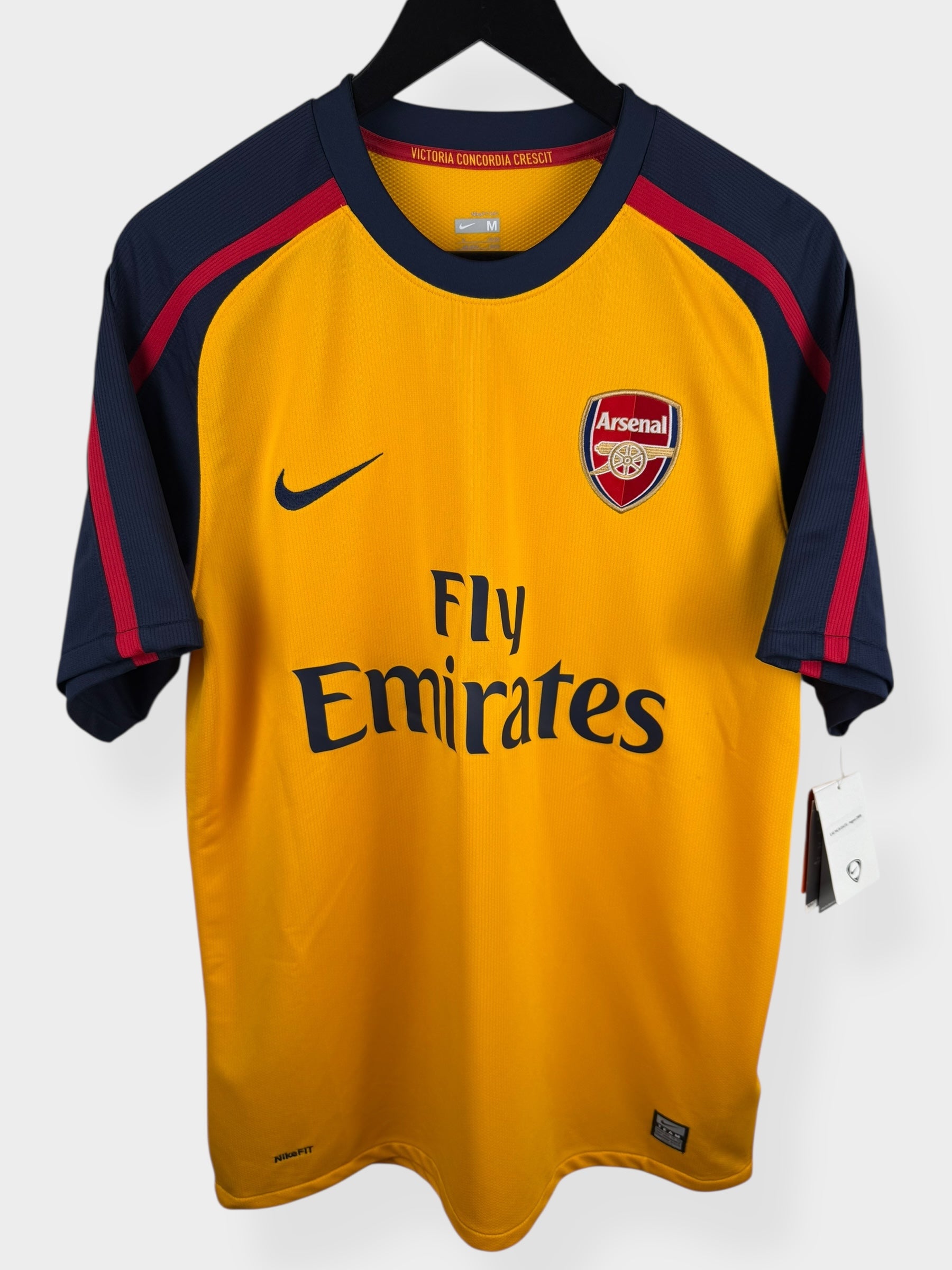 2008-09 ARSENAL AWAY SHIRT FABREGAS #4 XL - Authentic Football Club