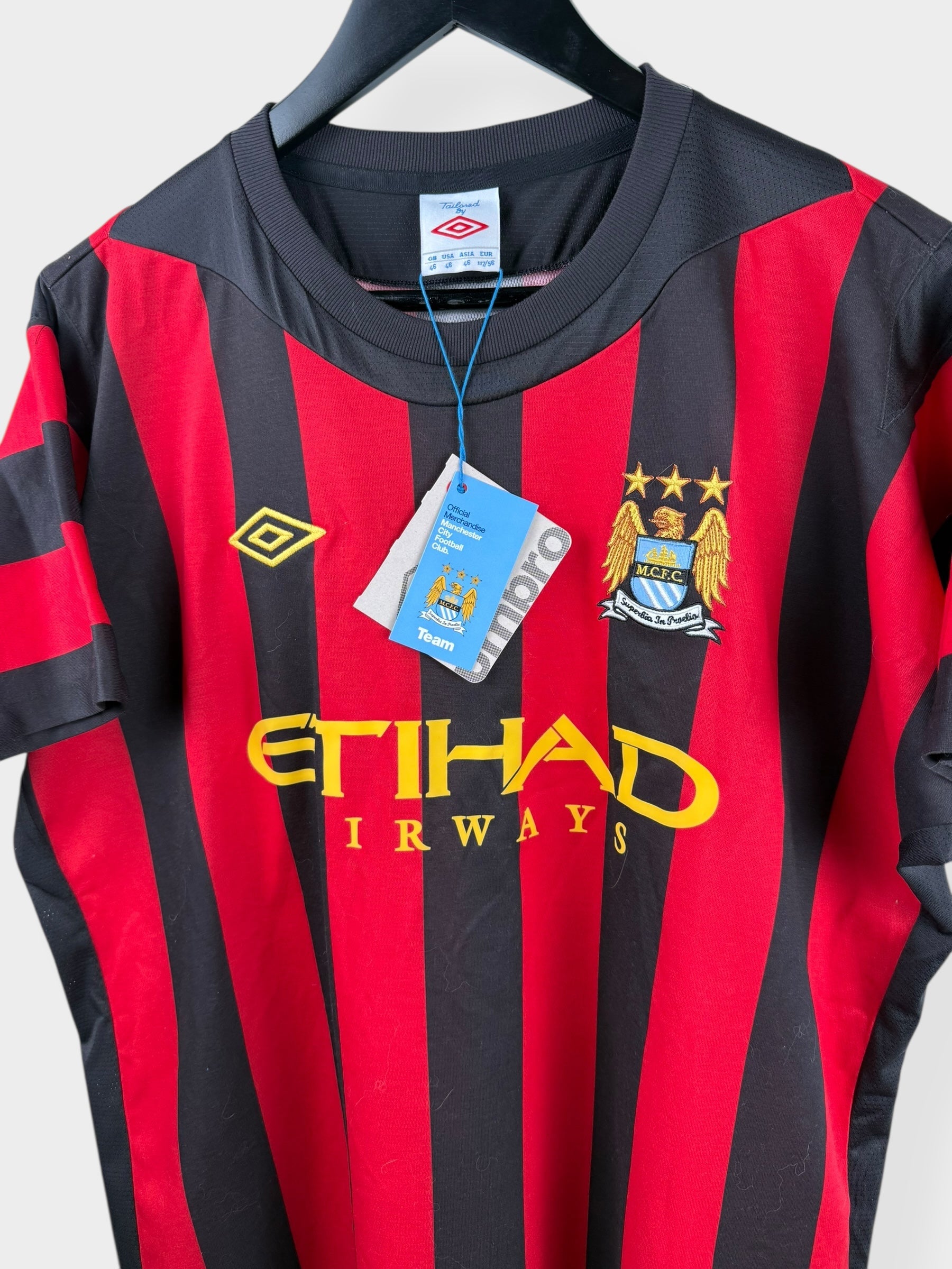 2011-12 MANCHESTER CITY AUSWÄRTSTRIKOT XL