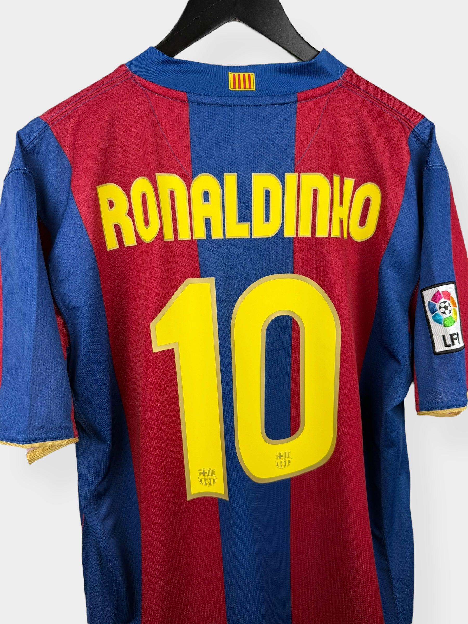 2007-08 BARCELONA HEIMTRIKOT RONALDINHO #10 XL