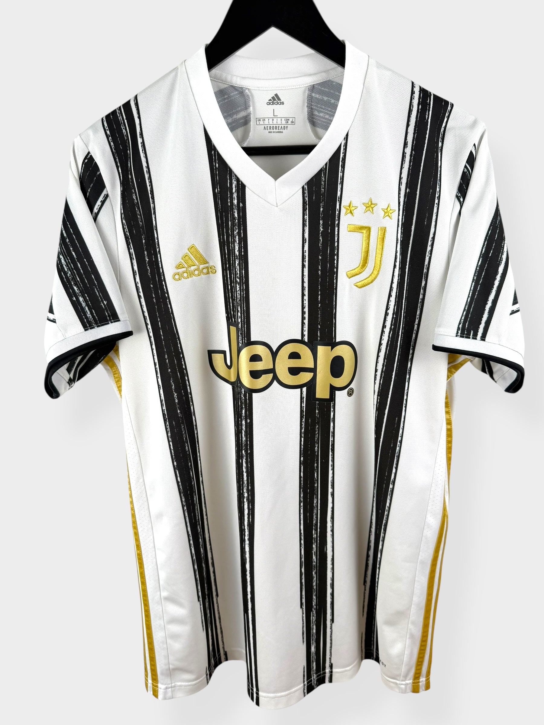 2020-21 JUVENTUS HOME SHIRT RONALDO #7 L