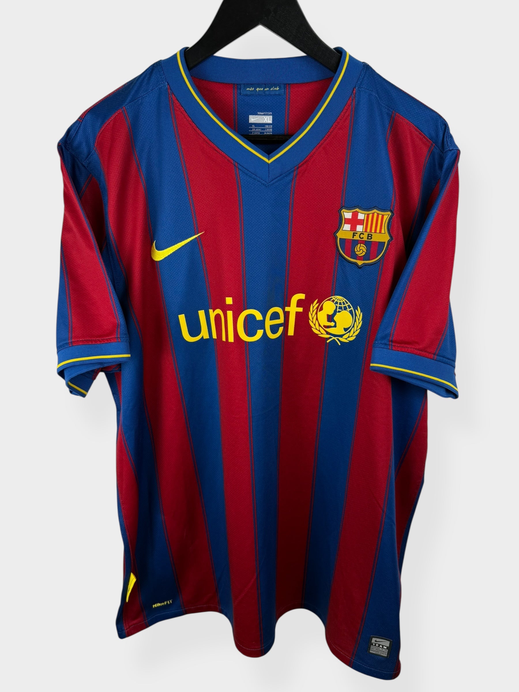 2009-10 BARCELONA HOME SHIRT HENRY #14 XL