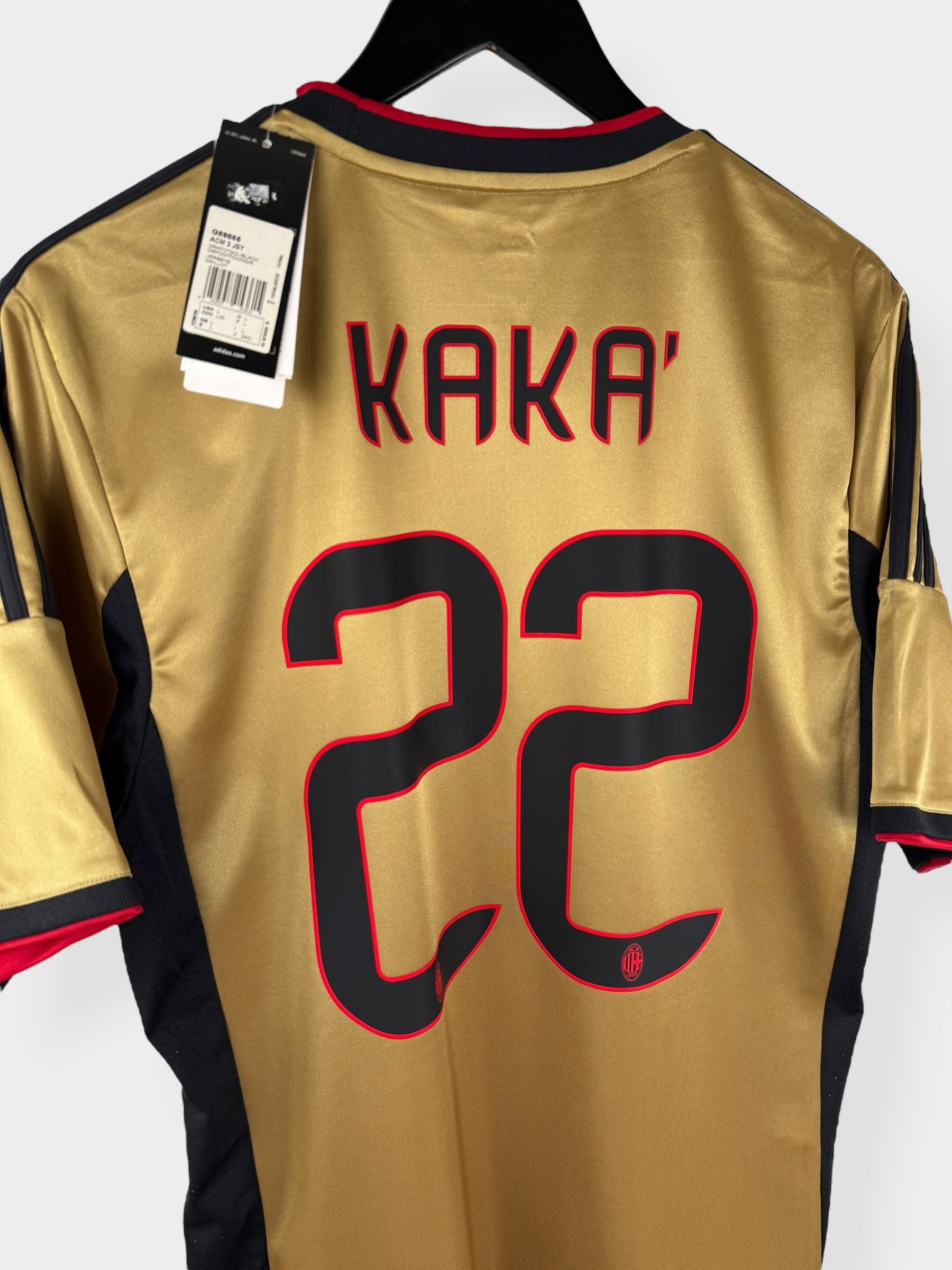 2013-14 AC MILAN THIRD SHIRT KAKA #22 L