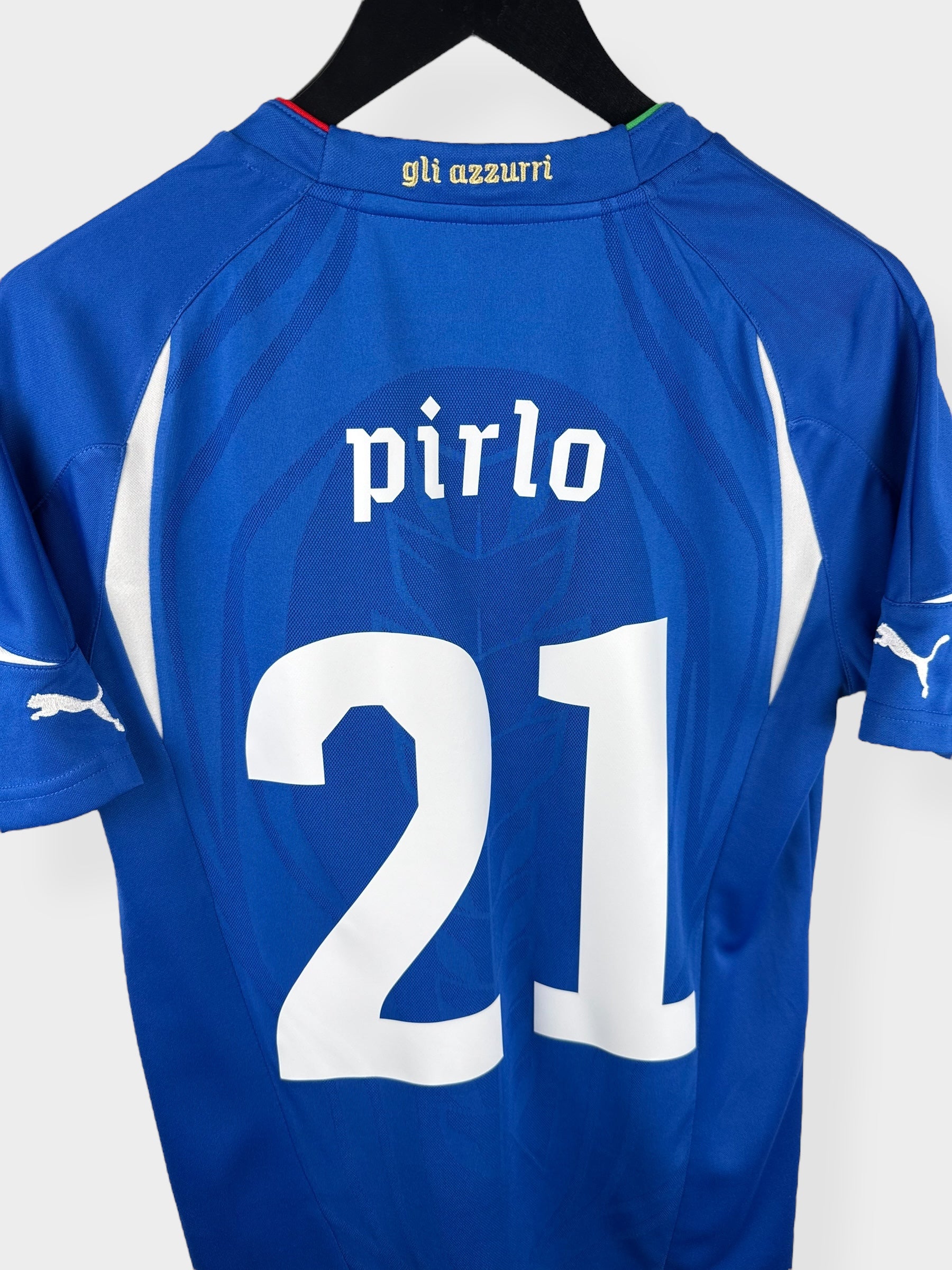 2010-12 ITALY HOME SHIRT PIRLO #21 S - Authentic Football Club
