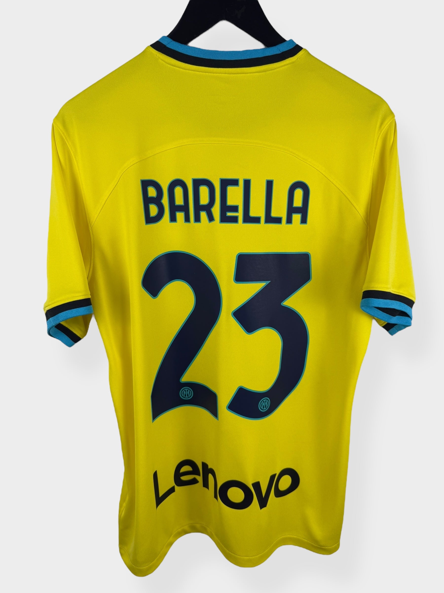 2022-23 INTER MILAN THIRD SHIRT BARELLA #23 M - Authentic Football Club