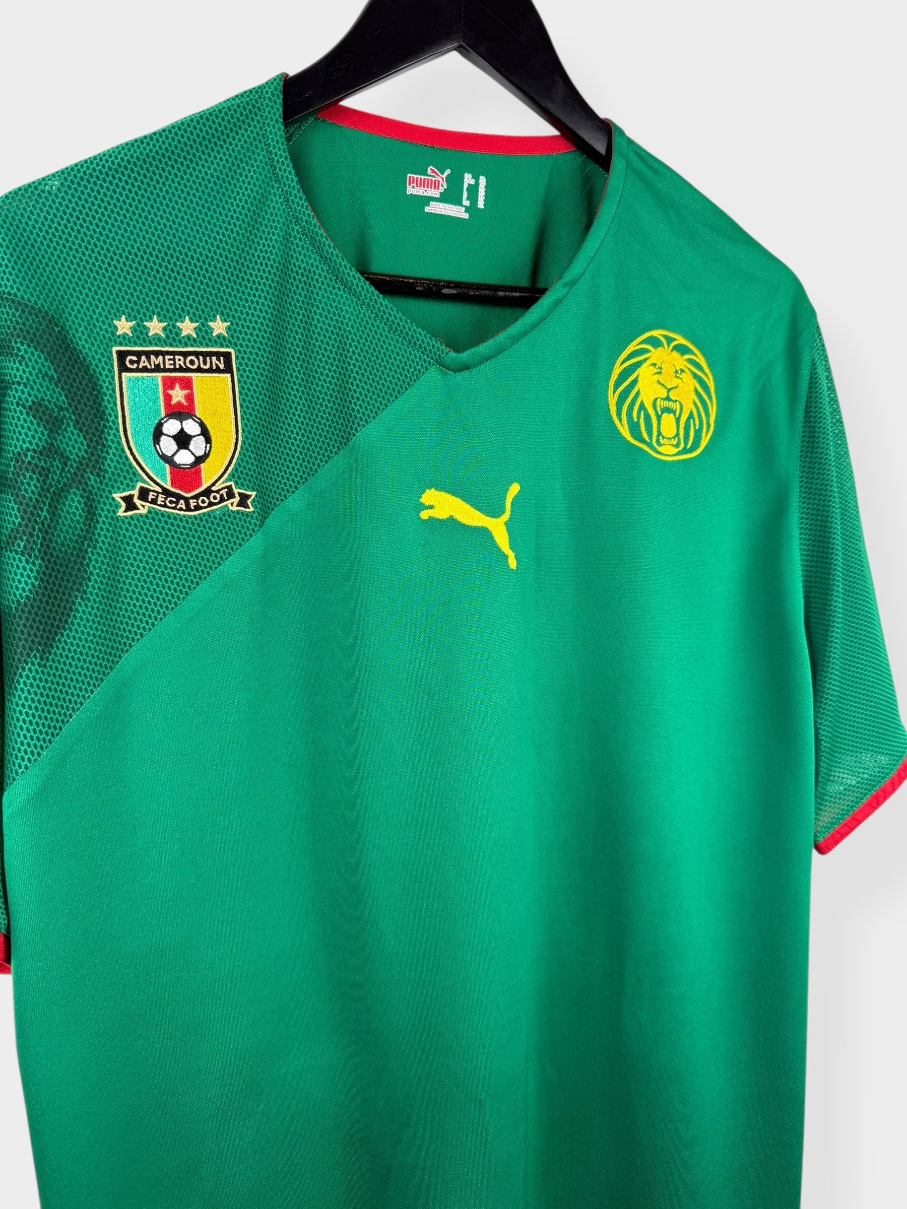 2010-11 CAMEROON HOME SHIRT XL