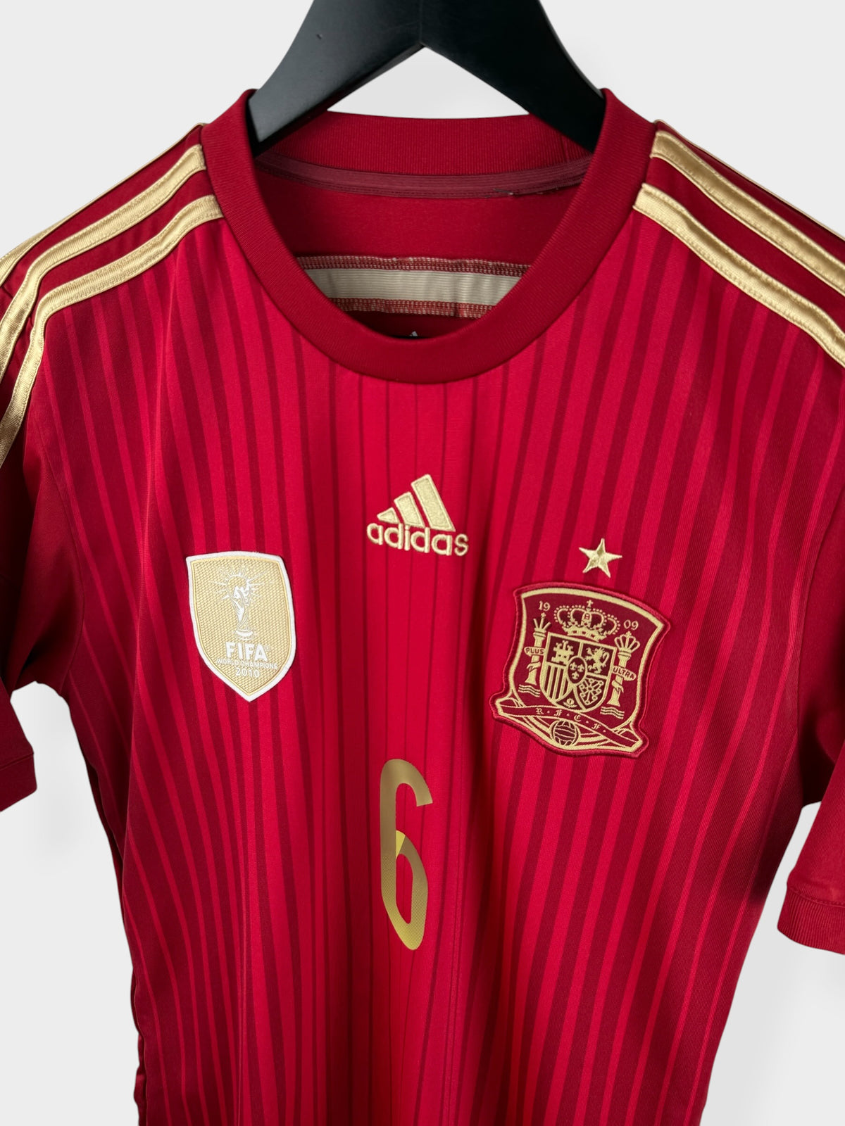 THUISSHIRT SPANJE 2014-15 INIESTA #6 S