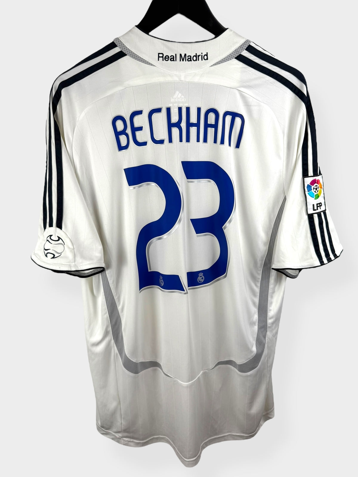 2006-07 REAL MADRID HOME SHIRT BECKHAM #23 XL - 060879