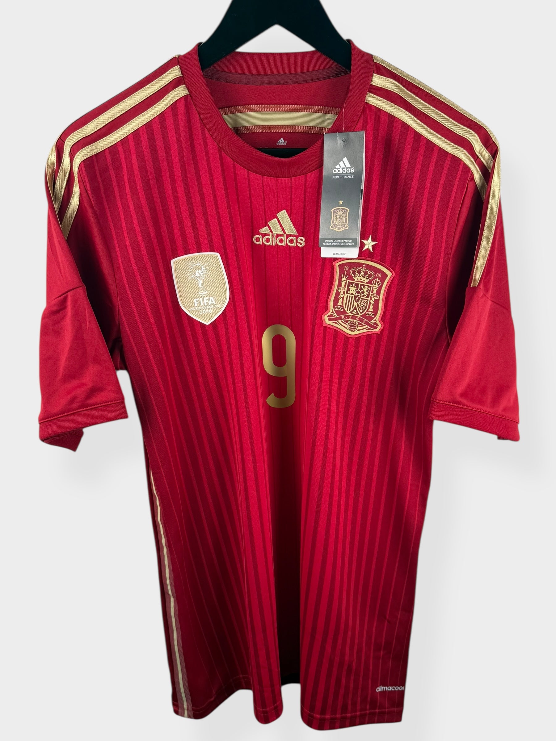 2014-15 SPANIEN HEIMTRIKOT TORRES #9 M