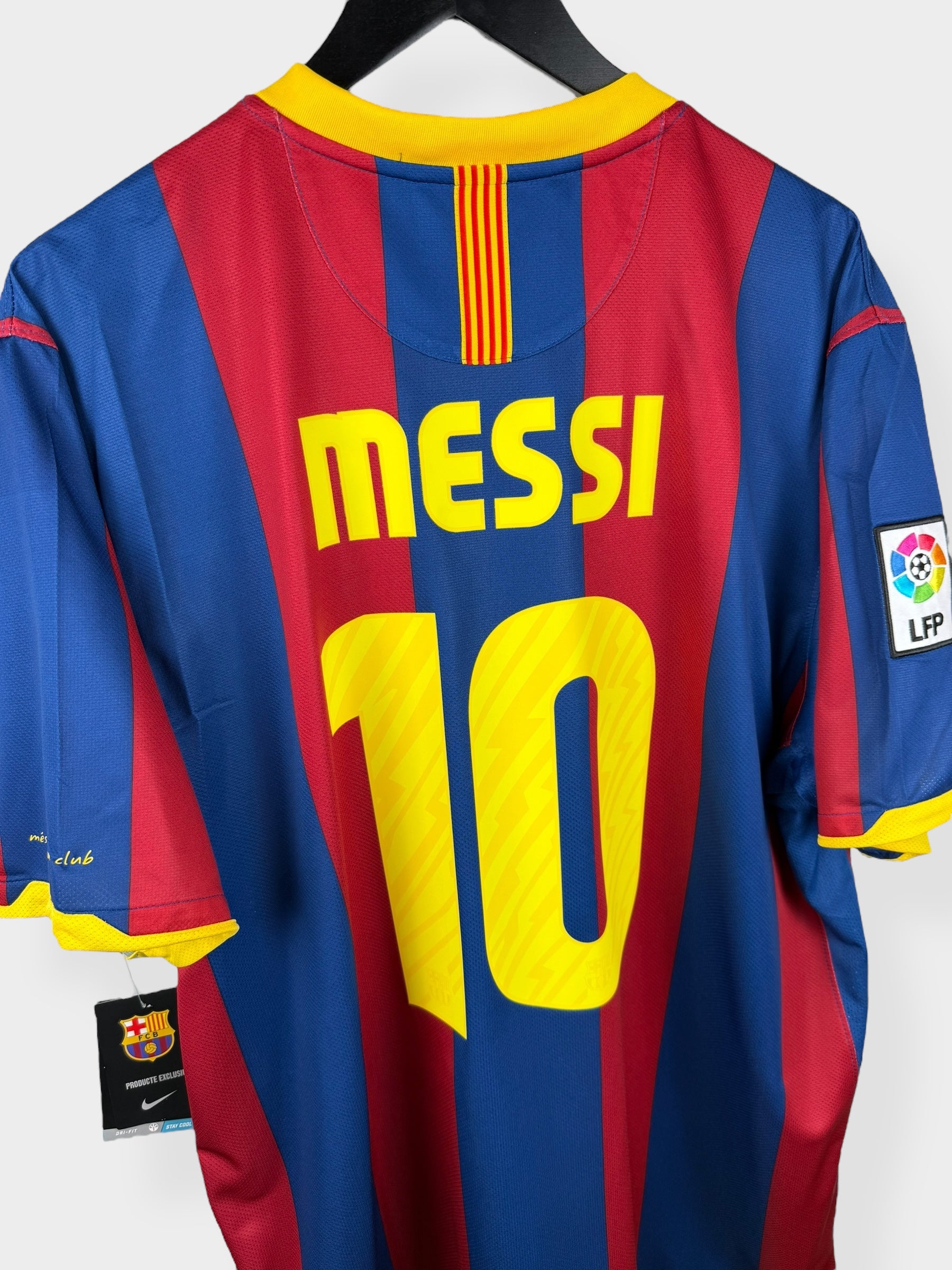 2010-11 BARCELONA THUISSHIRT MESSI #10 XXL