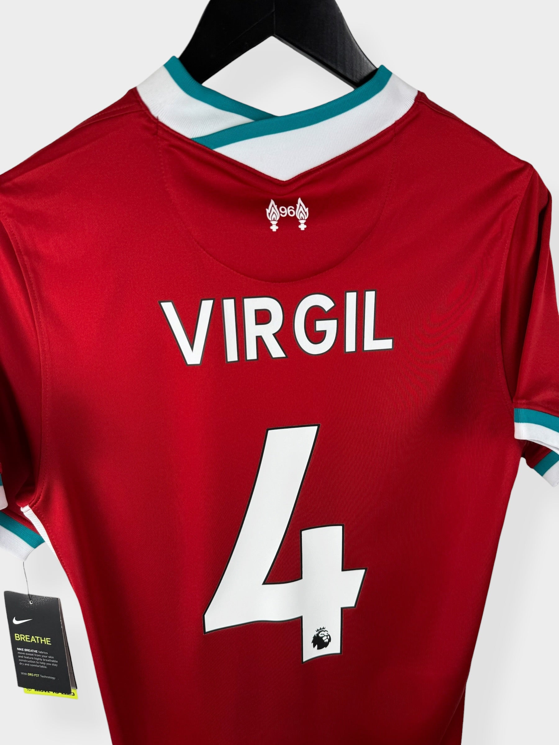 MAILLOT DOMICILE LIVERPOOL 2020-21 VIRGIL #4 S