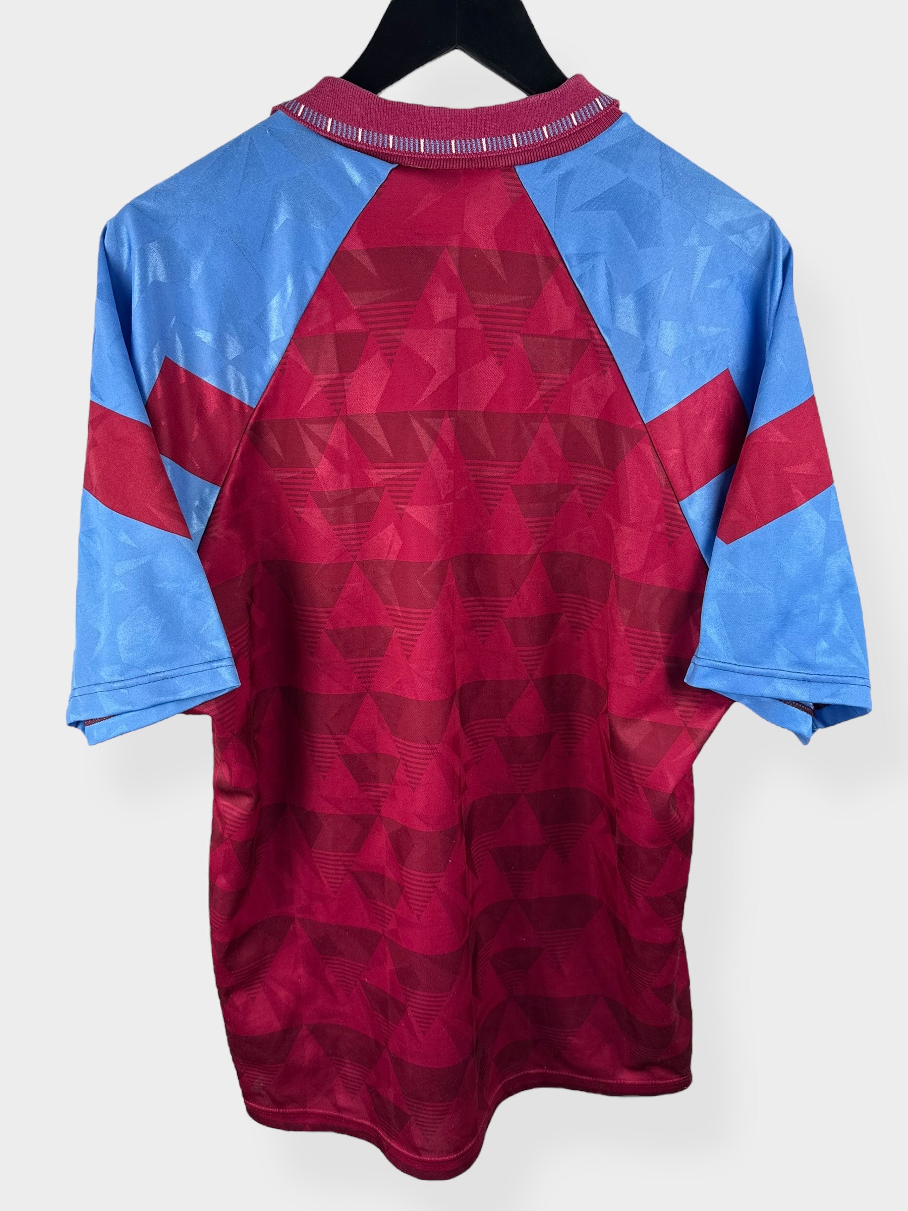 1990-92 ASTON VILLA HOME SHIRT L - Authentic Football Club