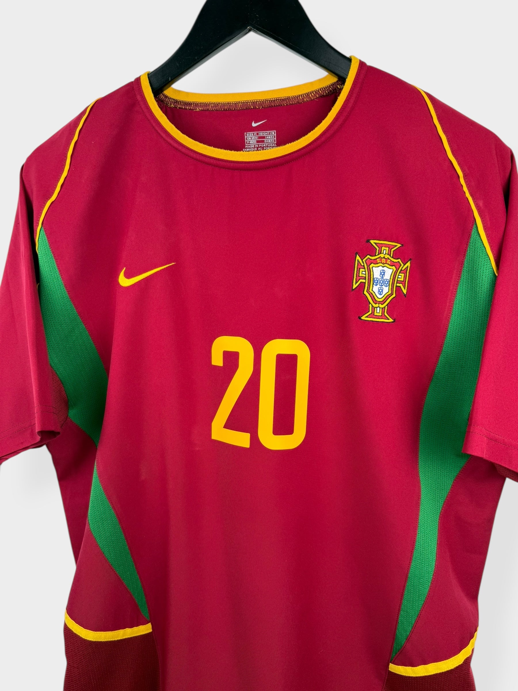 2002-04 PORTUGAL HEIMTRIKOT DECO #20 M