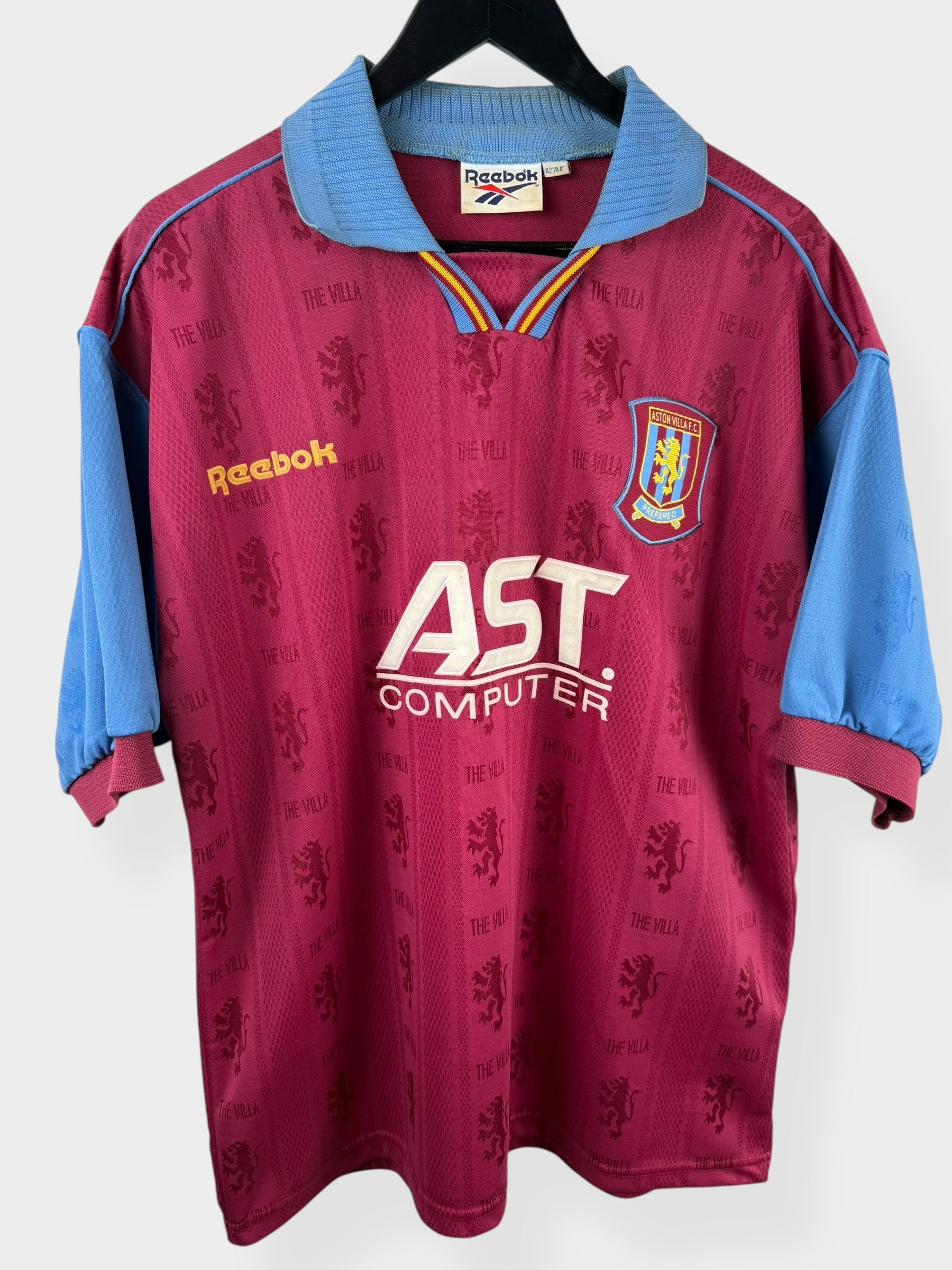 1995-97 ASTON VILLA THUISSHIRT XL