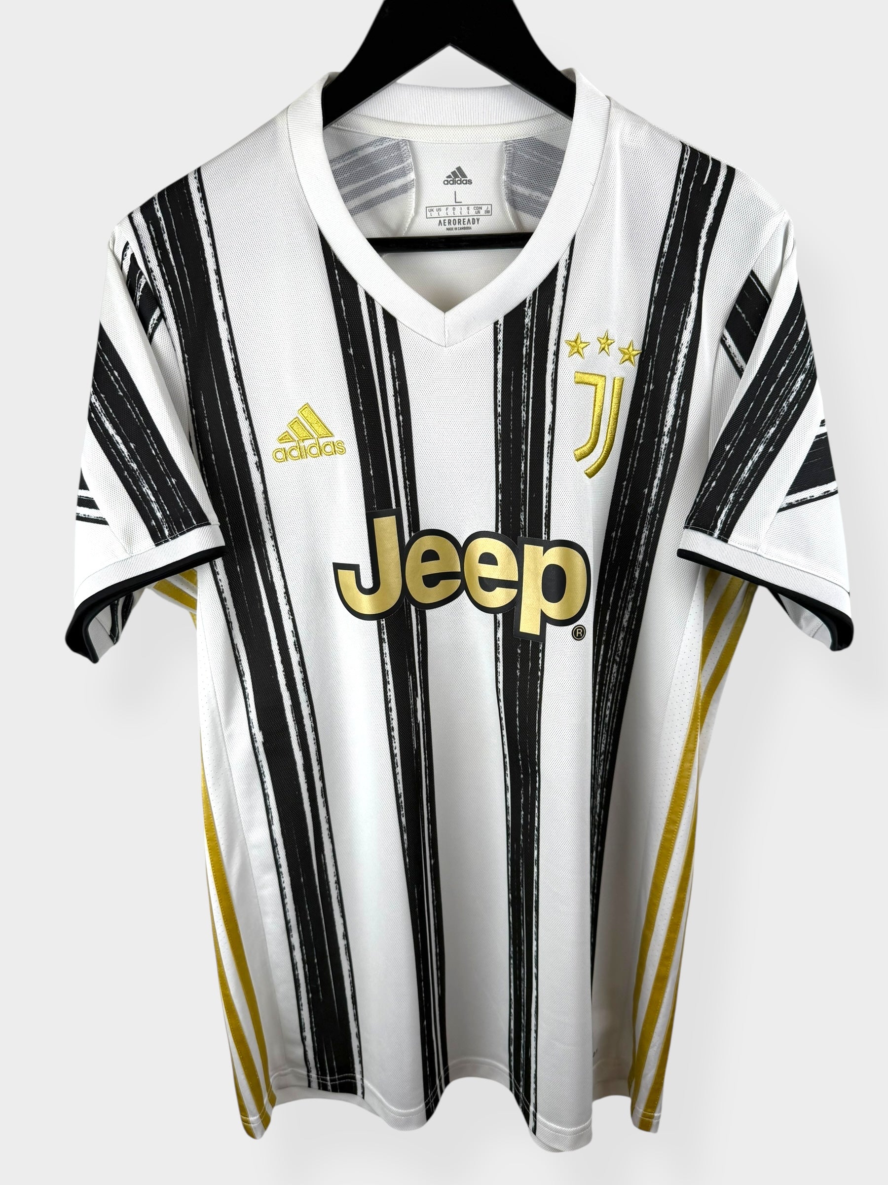 2020-21 JUVENTUS HOME SHIRT RONALDO #7 L