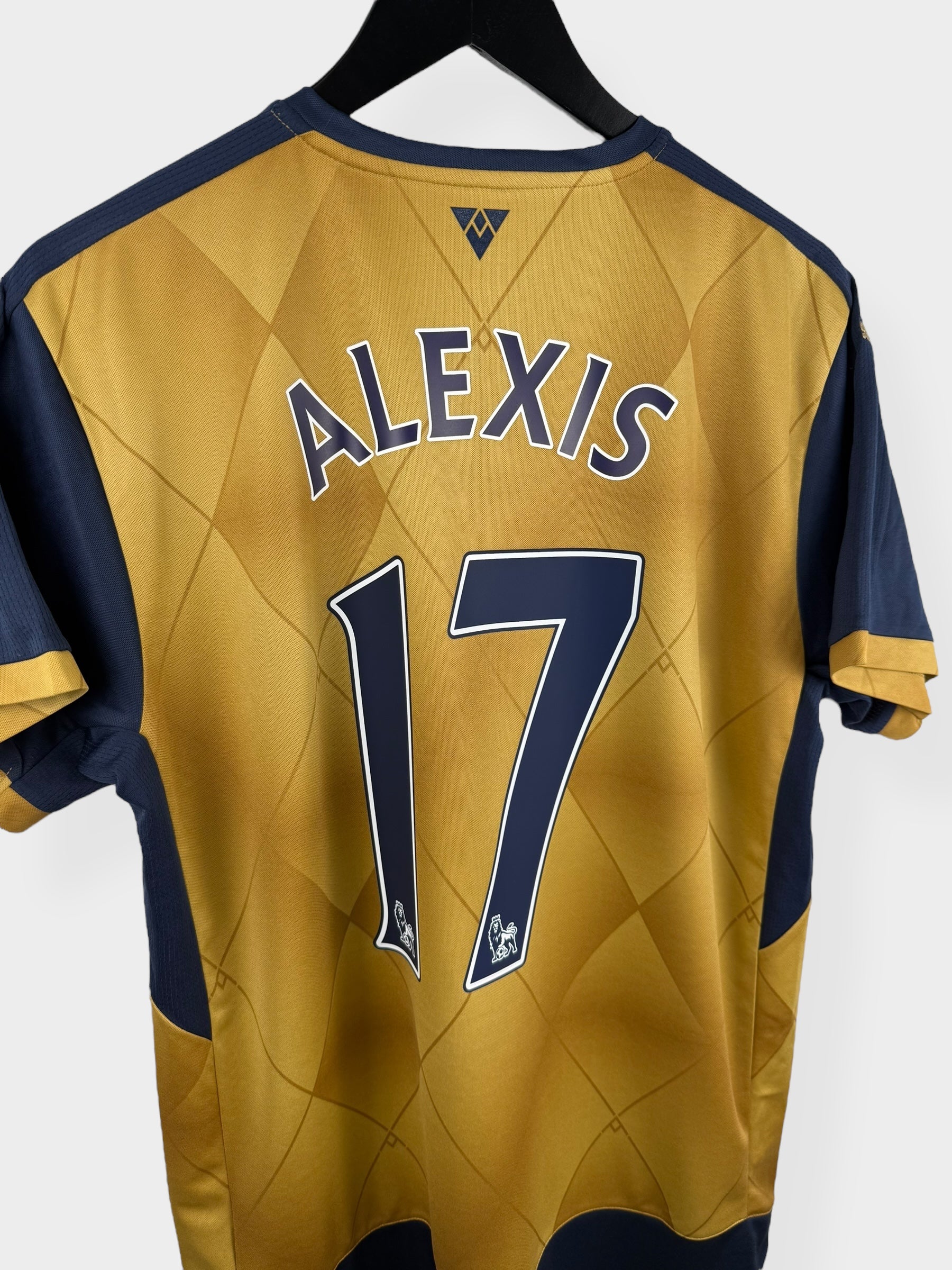 2015-16 ARSENAL AUSWÄRTSTRIKOT ALEXIS #17 L