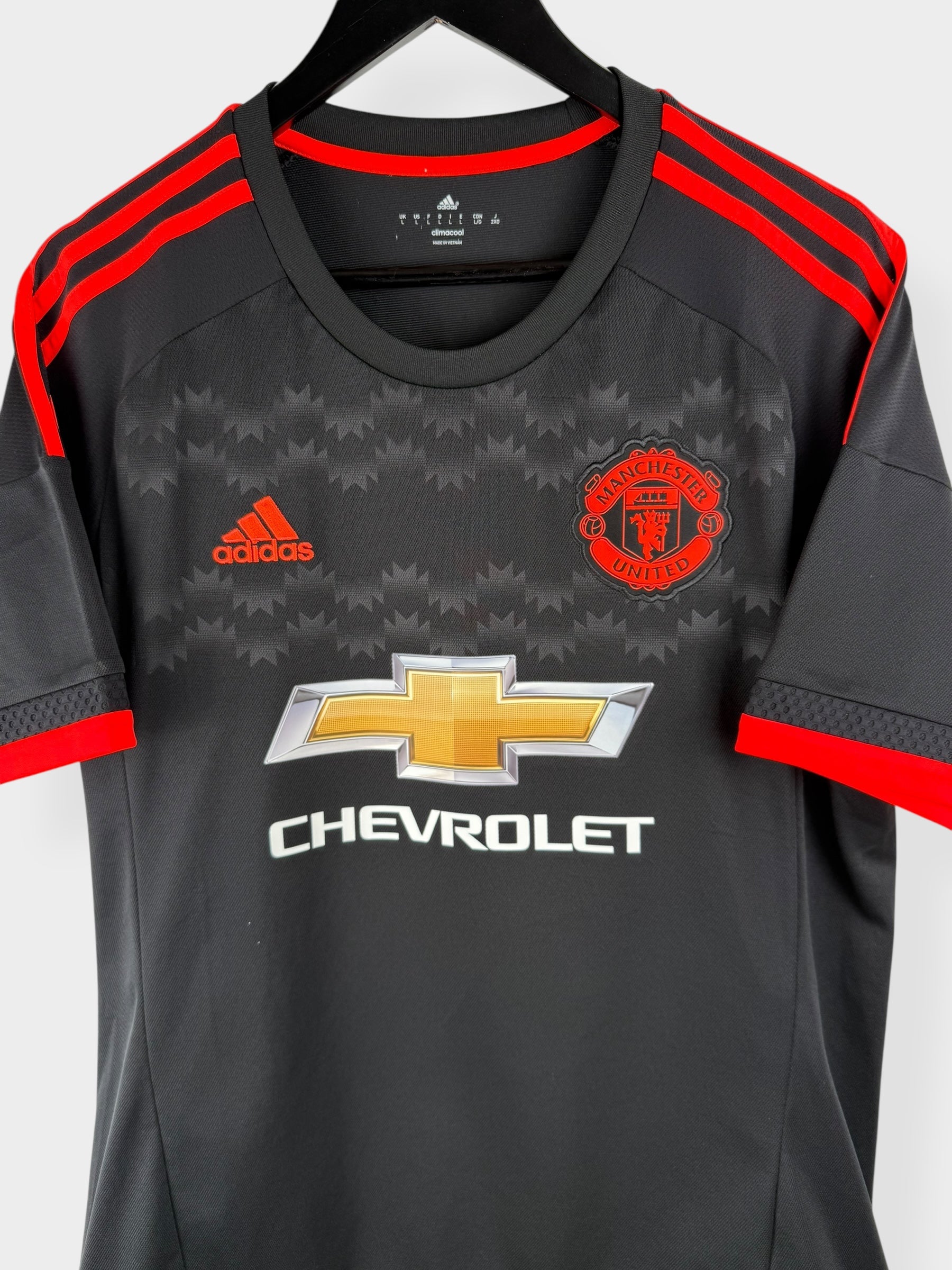 2015-16 MANCHESTER UNITED THIRD SHIRT MEMPHIS #7 L