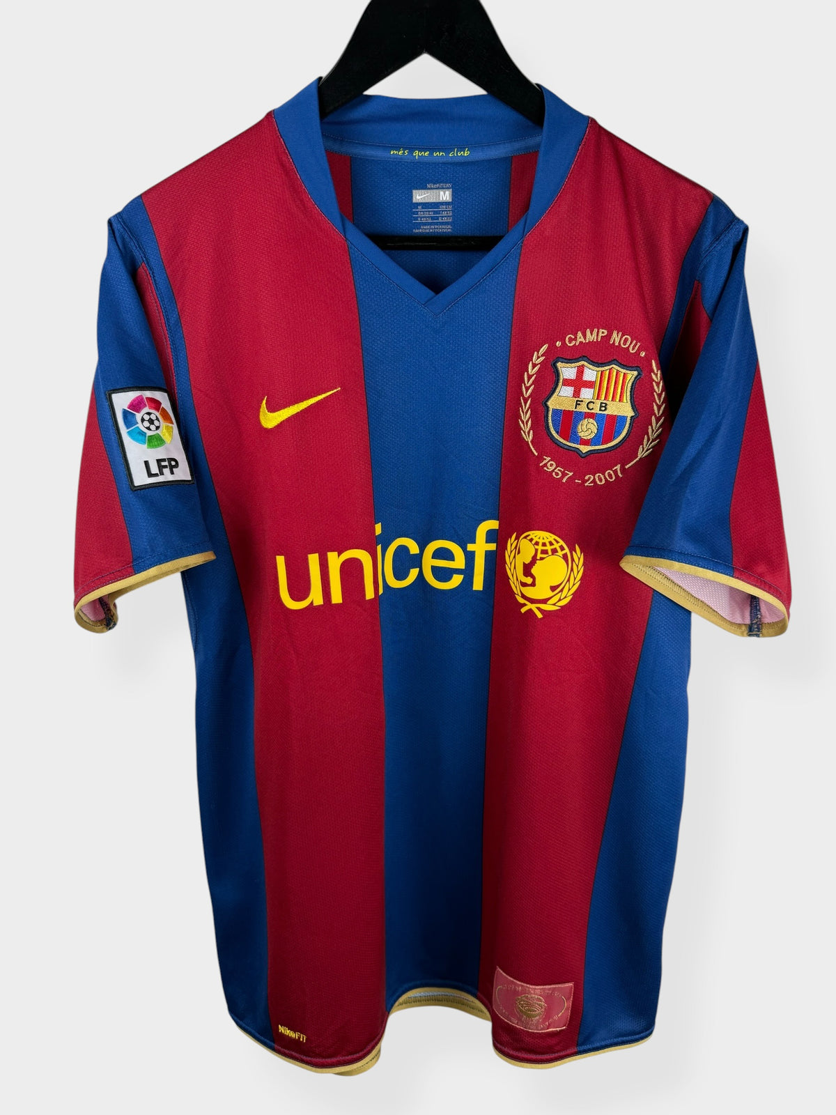 2007-08 BARCELONA HEIMTRIKOT RONALDINHO #10 M