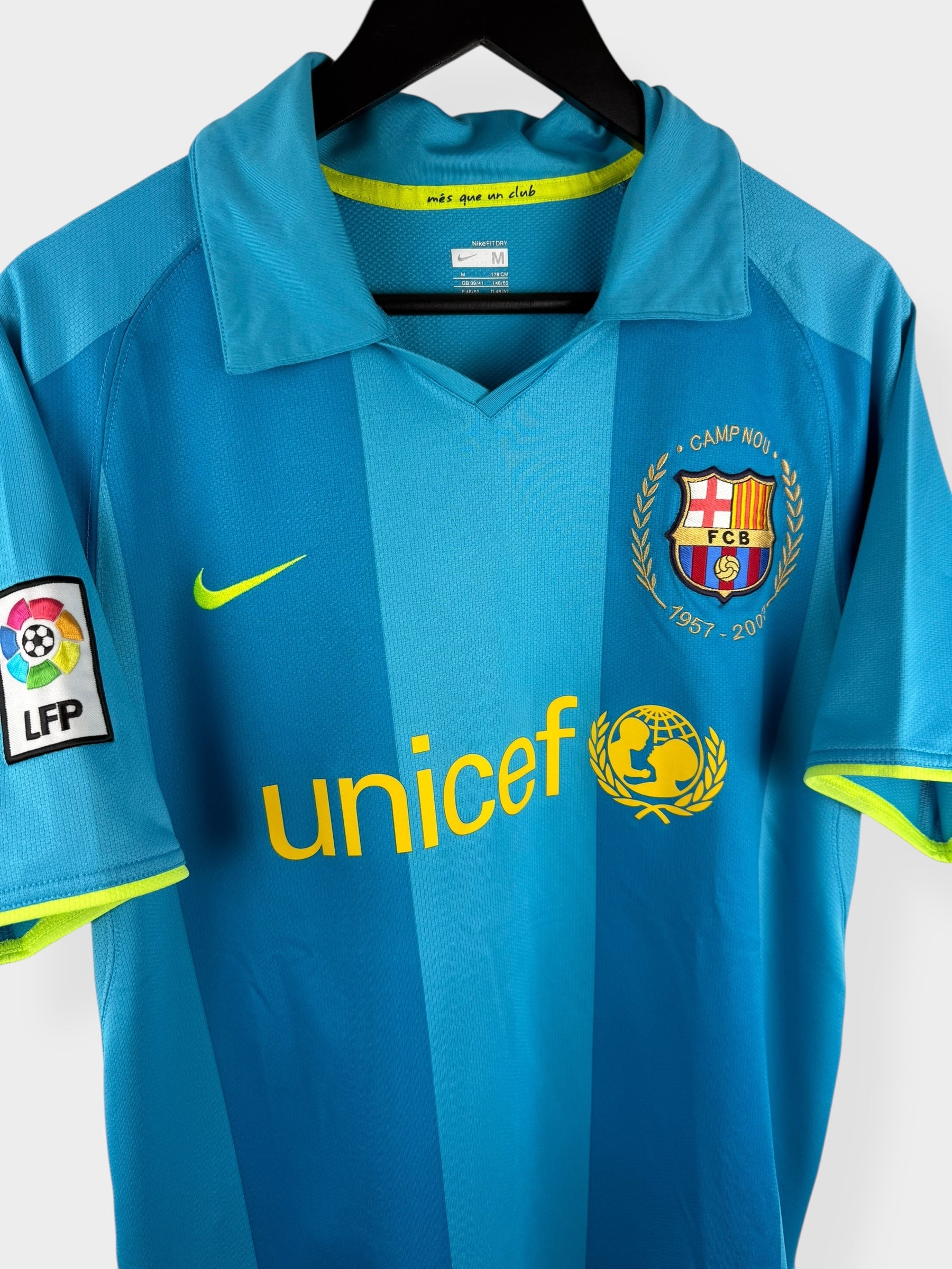 2007-08 BARCELONA AWAY SHIRT M