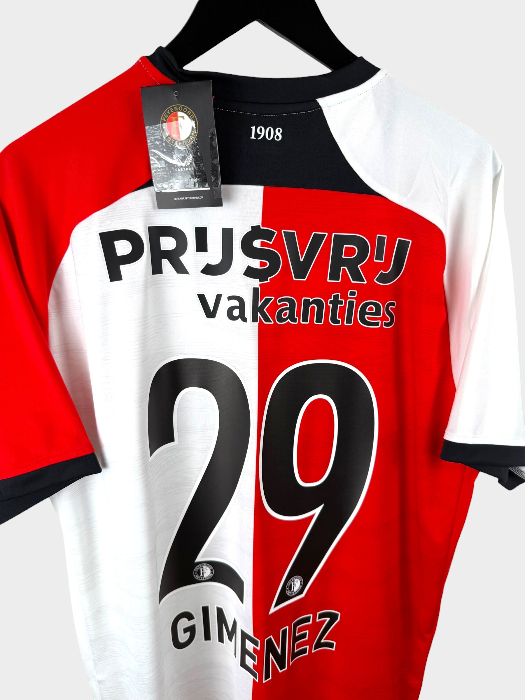 MAILLOT DOMICILE FEYENOORD 2024-25 GIMENEZ #29 XL