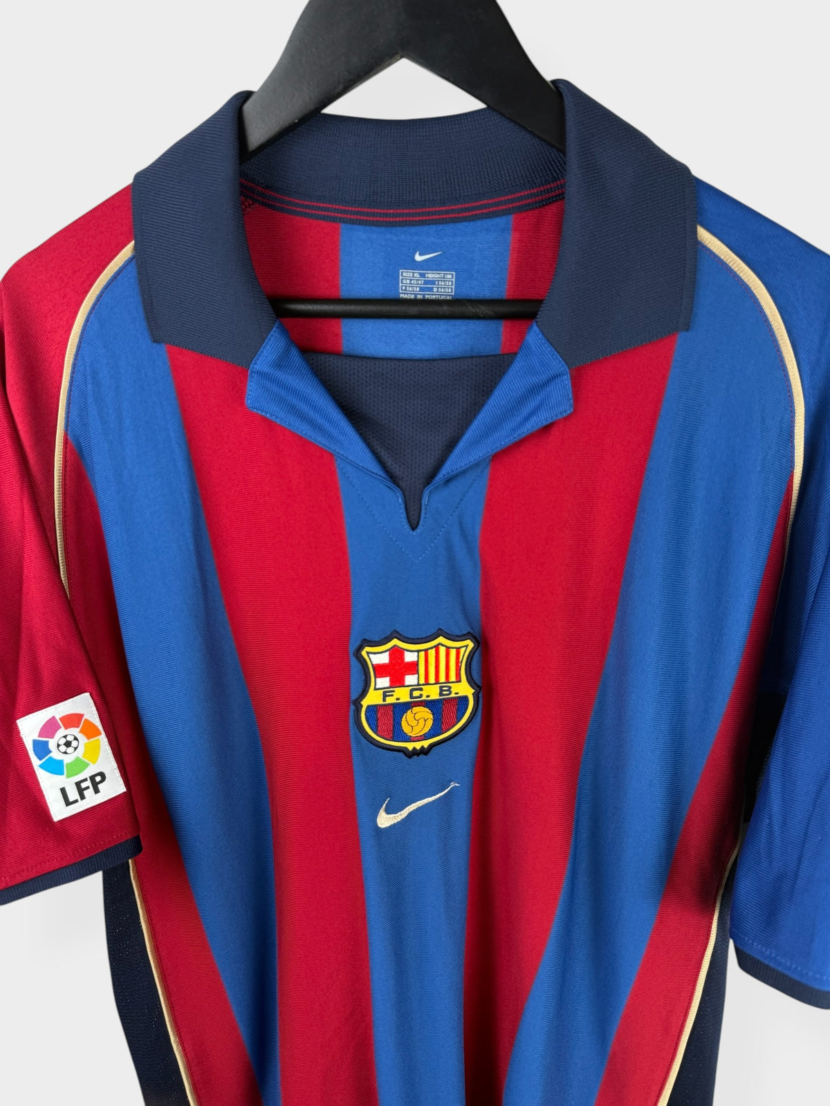2001-02 BARCELONA HEIMTRIKOT XAVI #6 XL