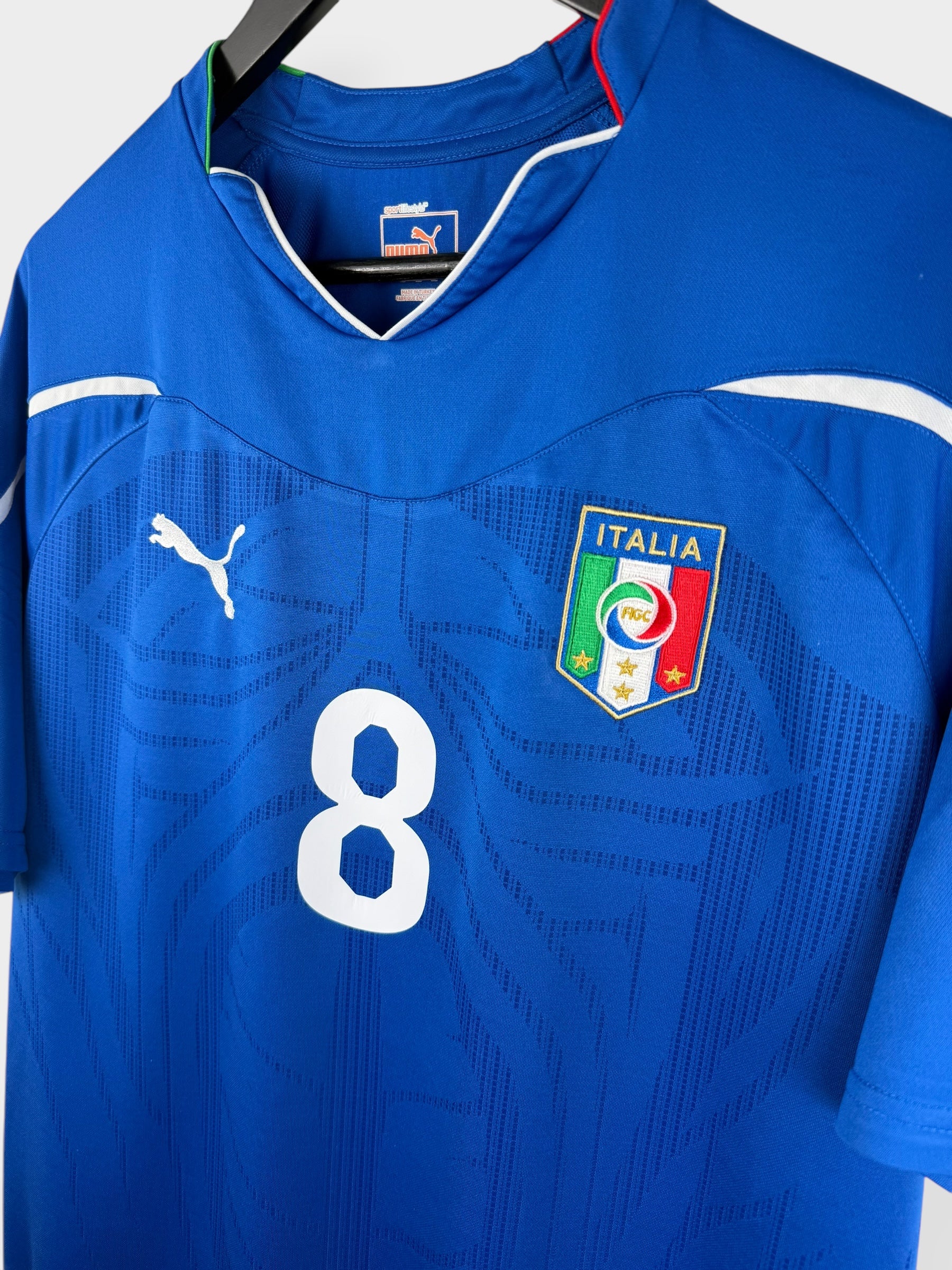 2010-12 ITALY HOME SHIRT GATTUSO #8 XL