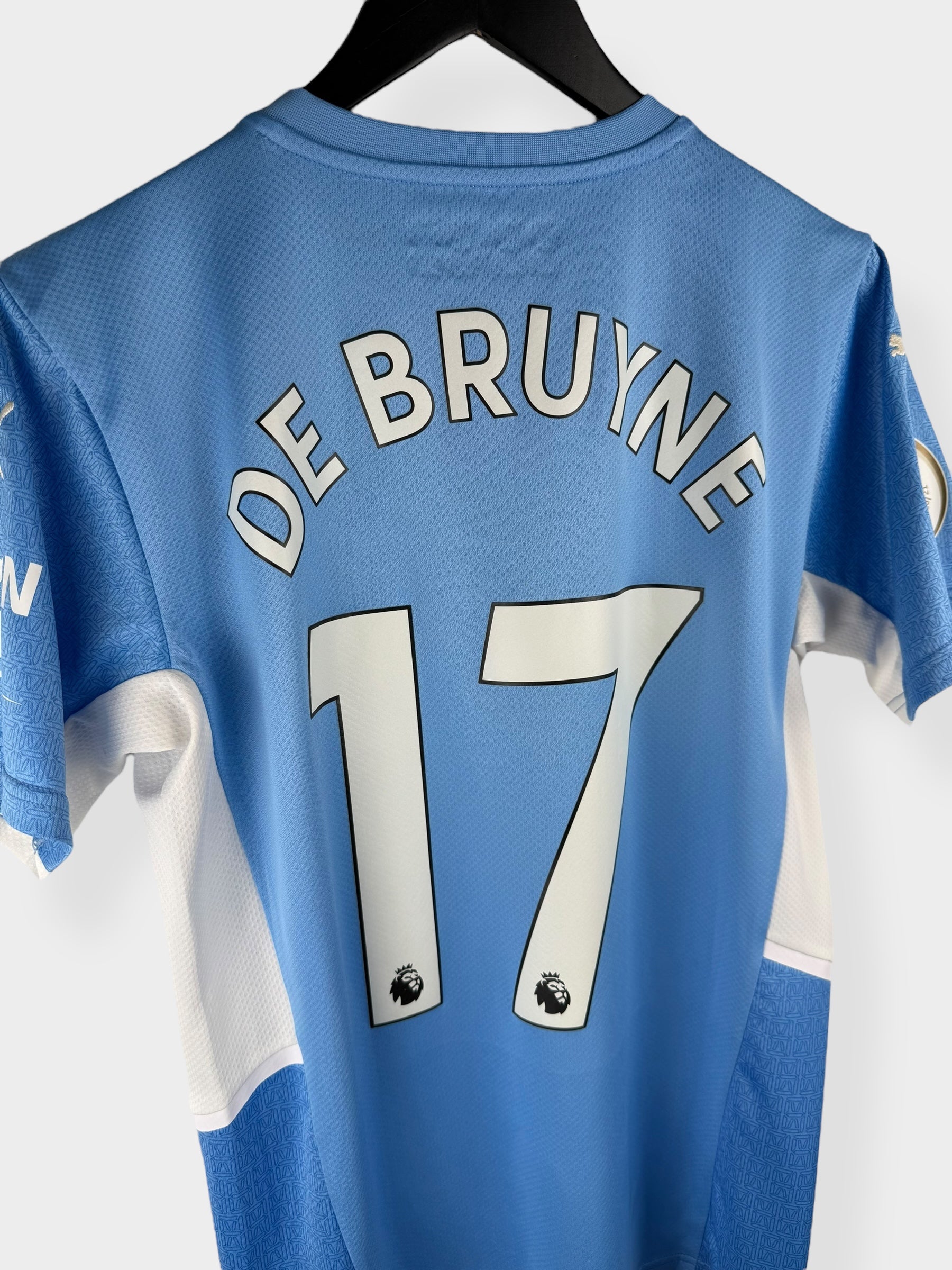 2021-22 MANCHESTER CITY HOME SHIRT DE BRUYNE #17 S