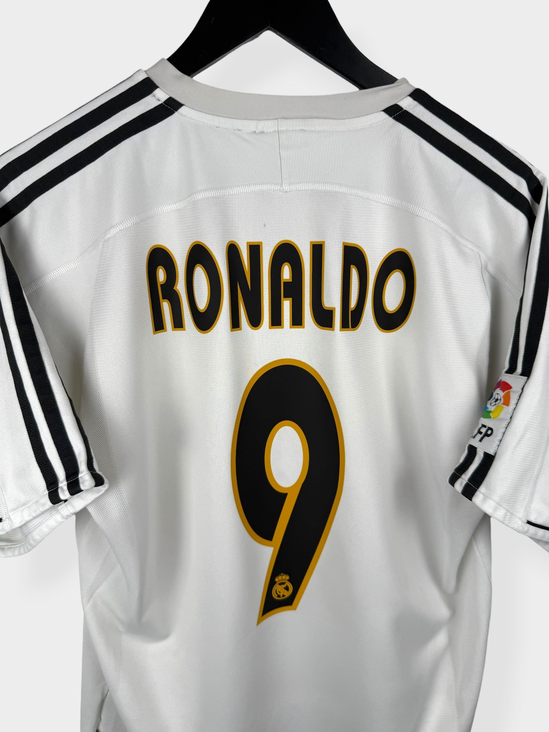 2003-04 REAL MADRID HOME SHIRT RONALDO #9 M