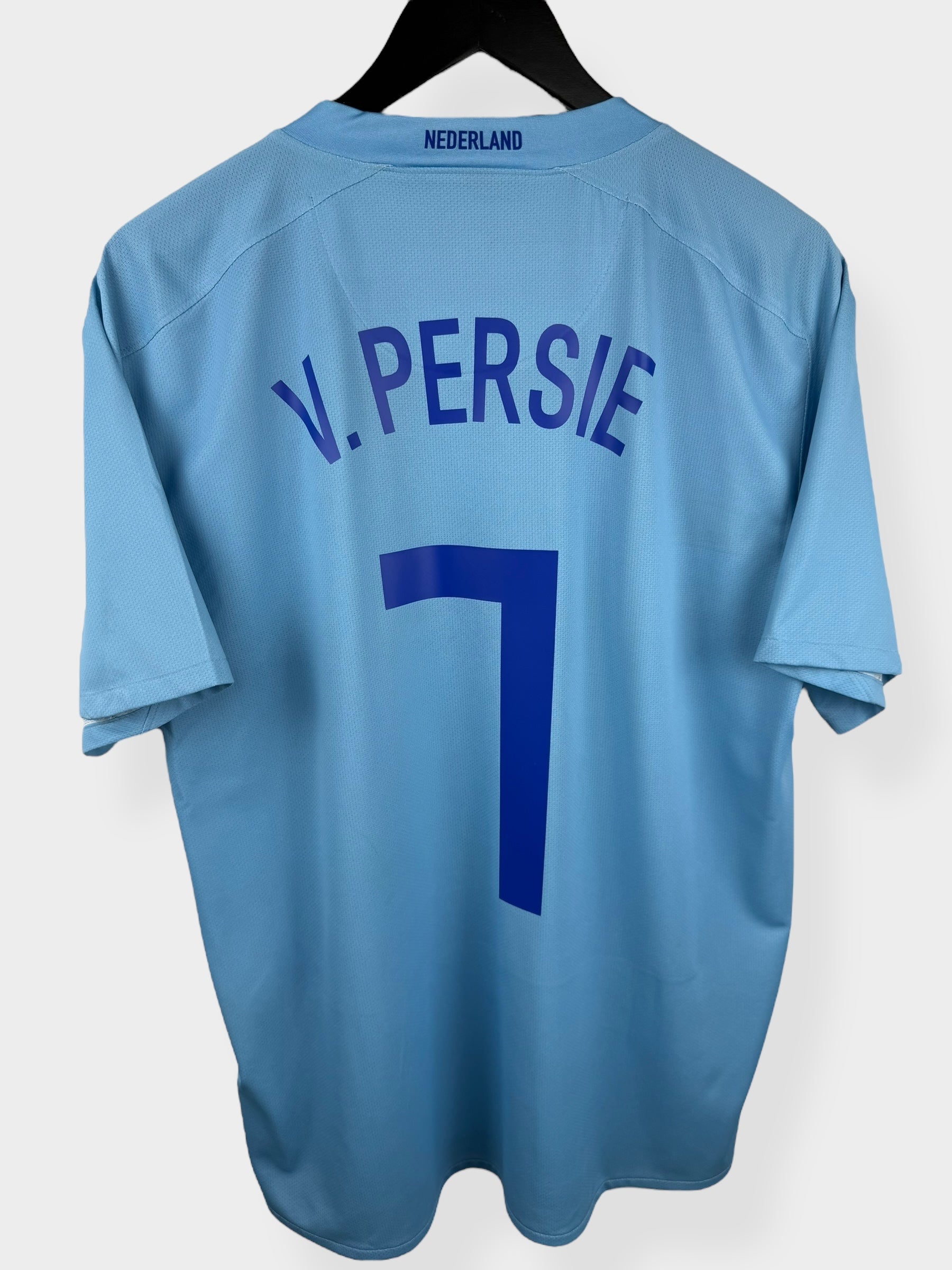 2008-09 NETHERLANDS AWAY SHIRT V. PERSIE #7 M