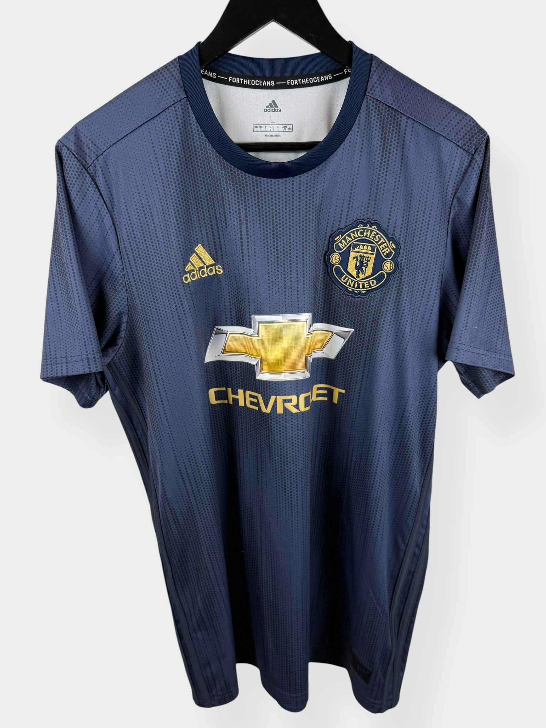 2018-19 MANCHESTER UNITED THIRD SHIRT POGBA #6 L - Authentic Football Club