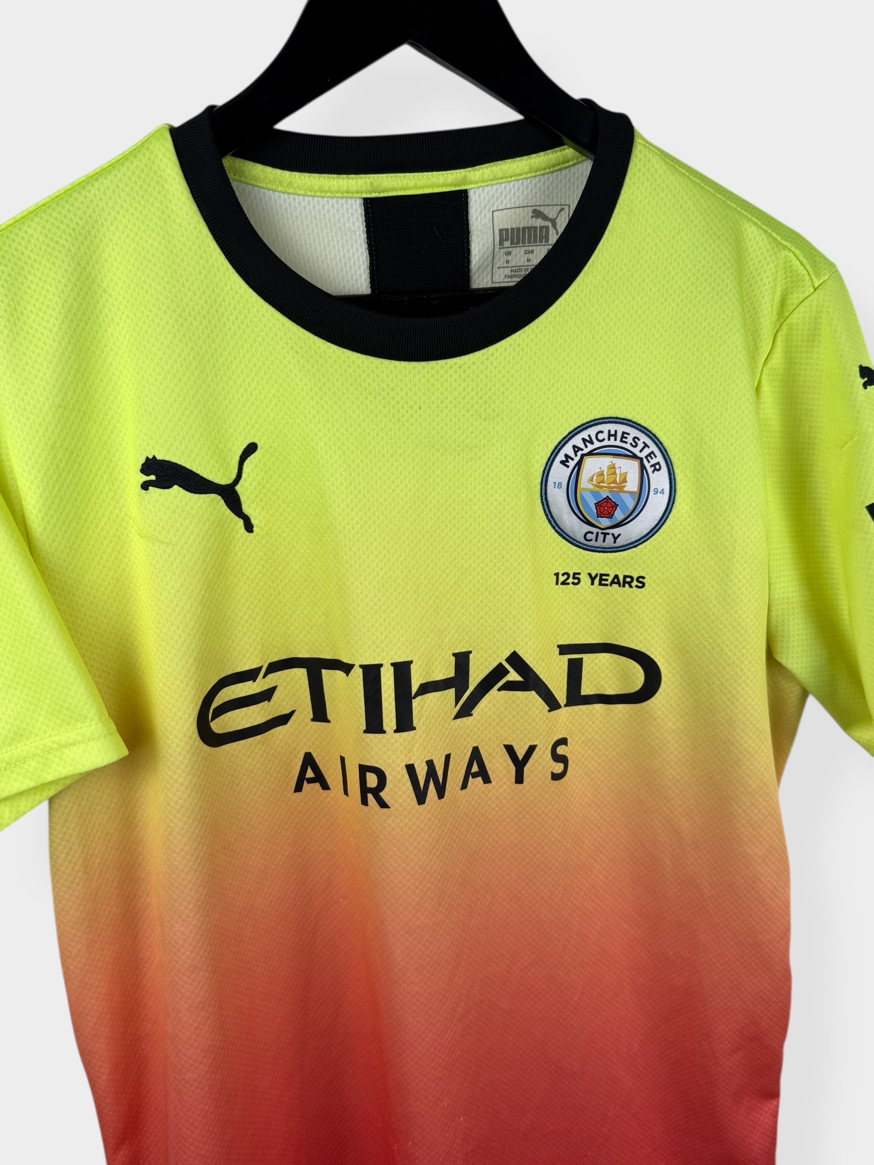 2019-20 MANCHESTER CITY THIRD SHIRT M - Authentic Football Club