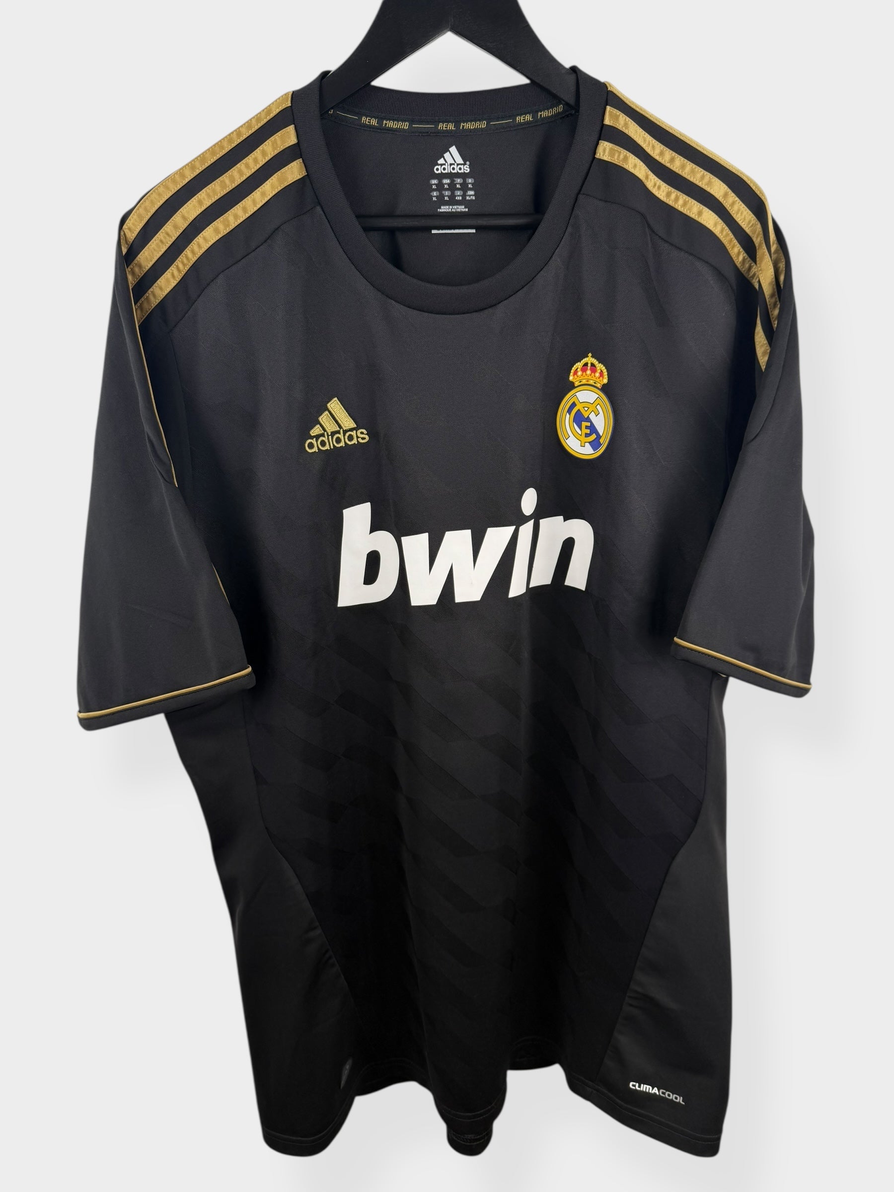 2011-12 REAL MADRID AWAY SHIRT RONALDO #7 XL - Authentic Football Club