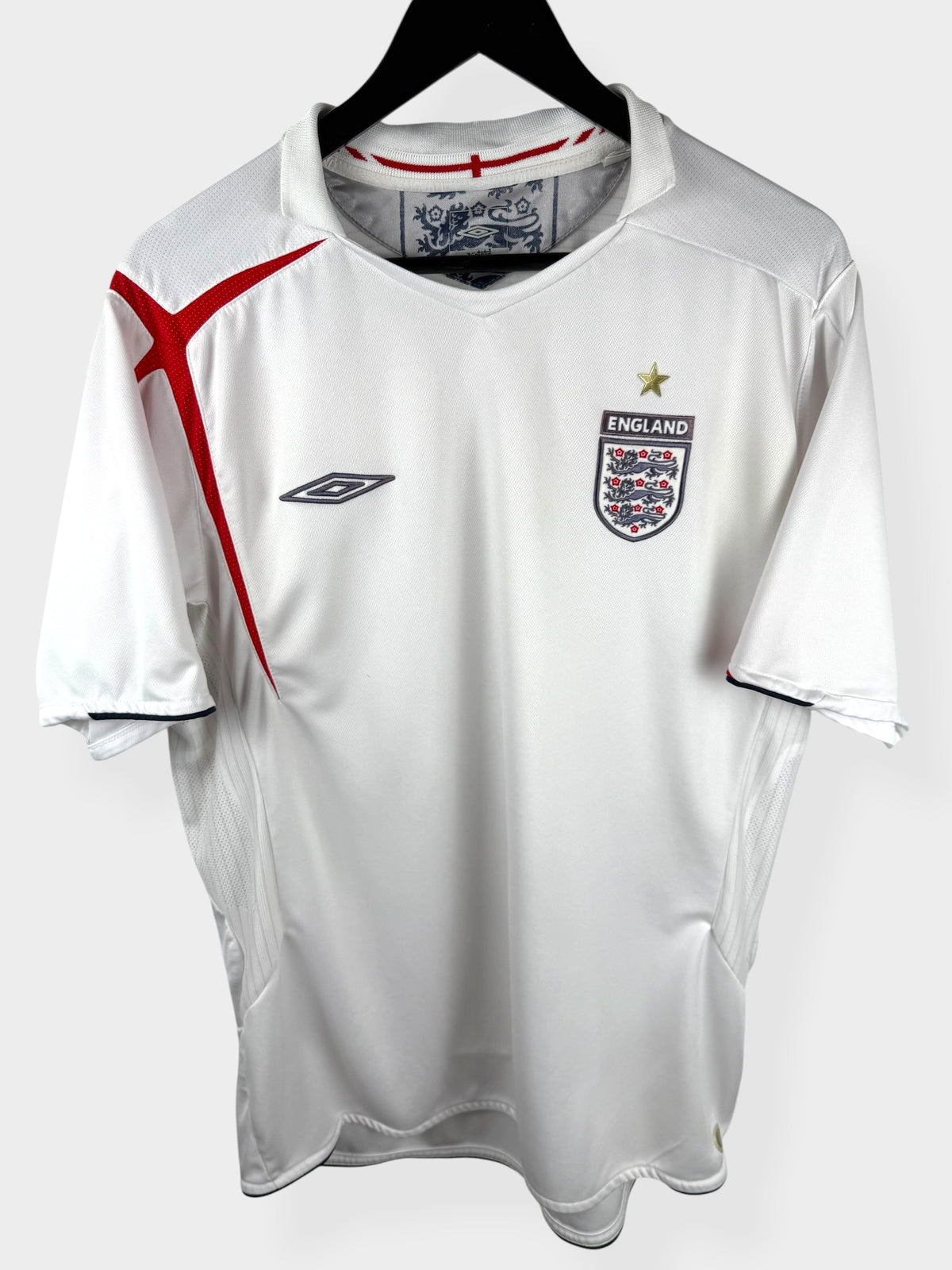2007-09 ENGLAND HOME SHIRT XL