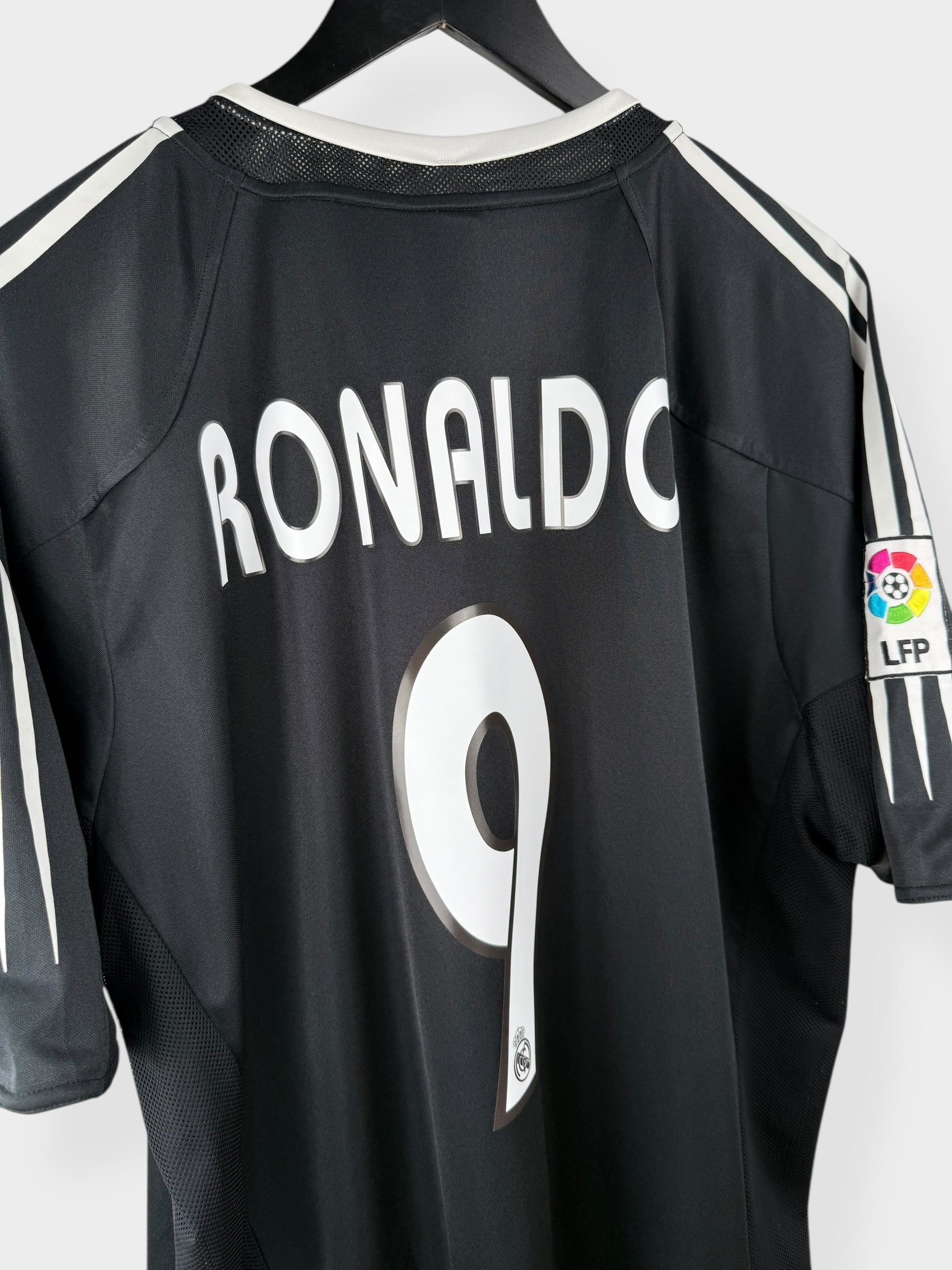 2004-05 REAL MADRID UITSHIRT RONALDO #9 XL