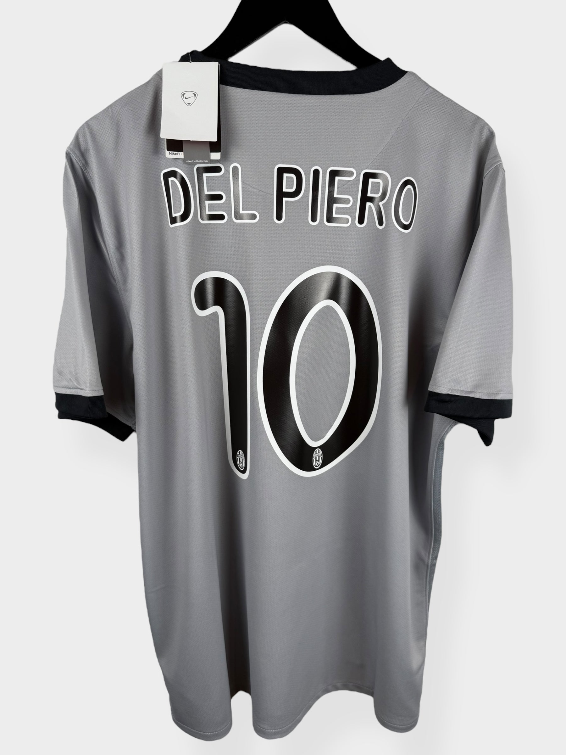 2009-10 JUVENTUS AWAY SHIRT DEL PIERO #10 XL - 354297-070