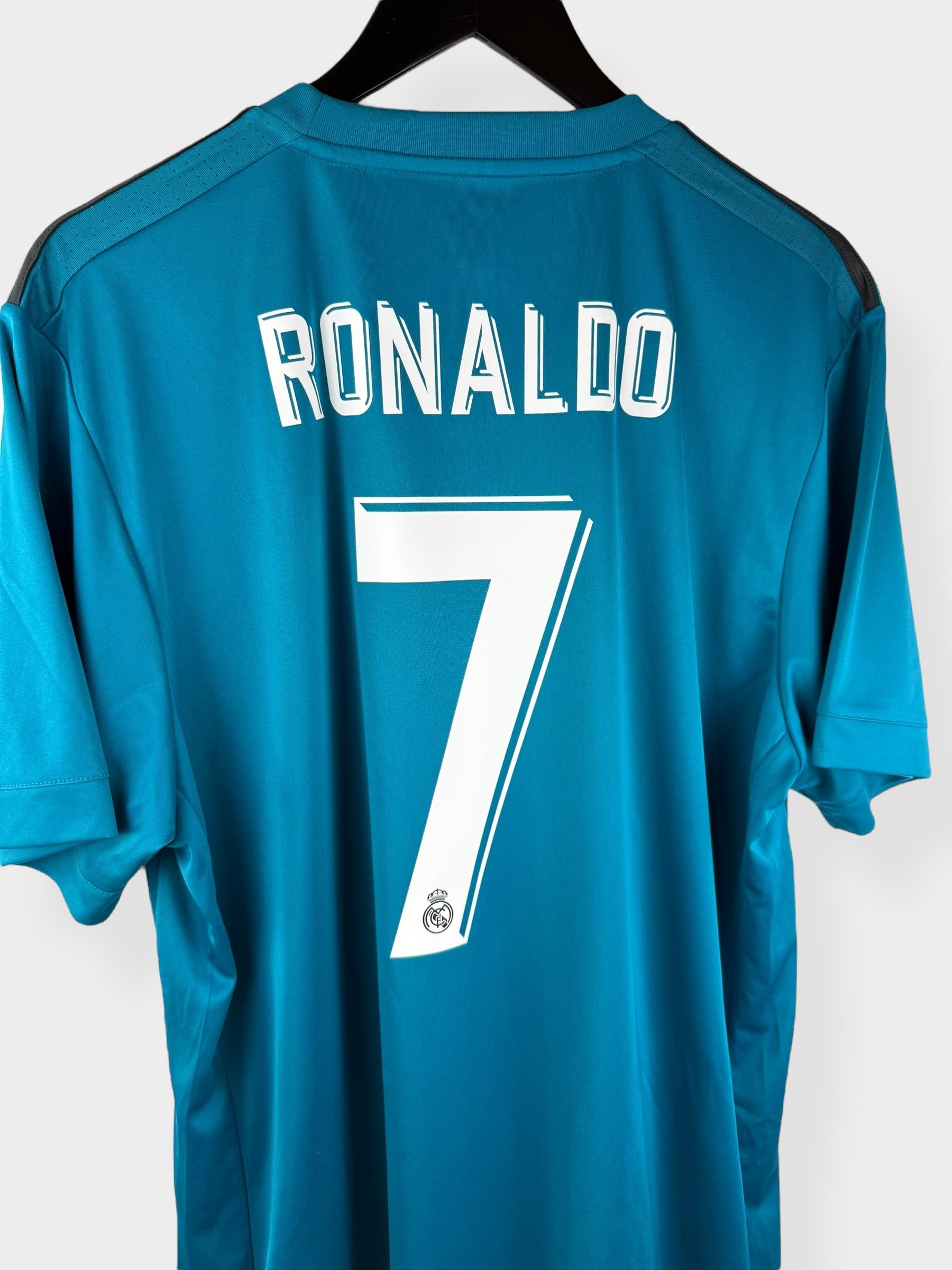 2017-18 REAL MADRID DERDE SHIRT RONALDO #7 XL