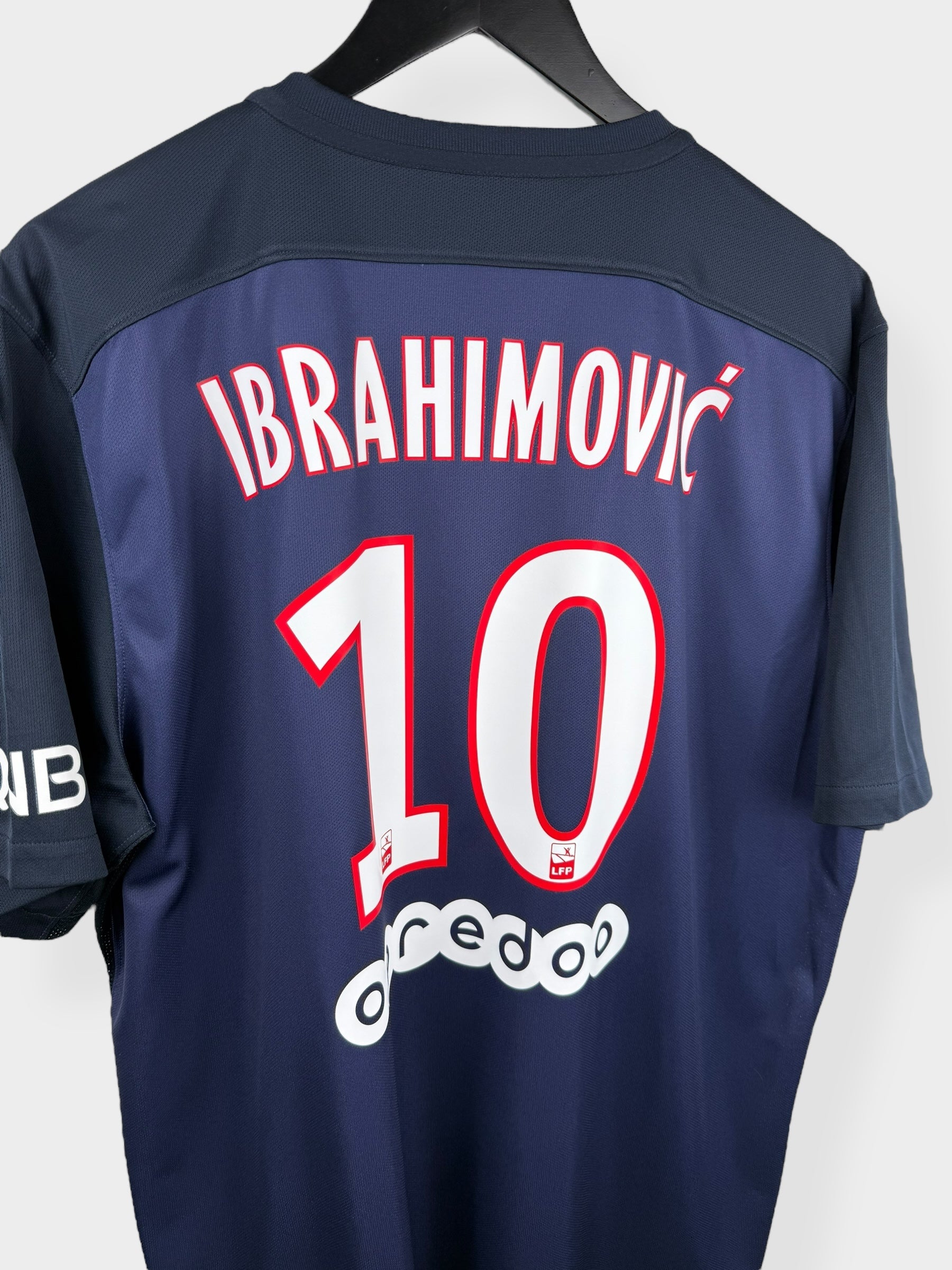 2015-16 PARIS SAINT-GERMAIN HOME SHIRT IBRAHIMOVIC #10 XL