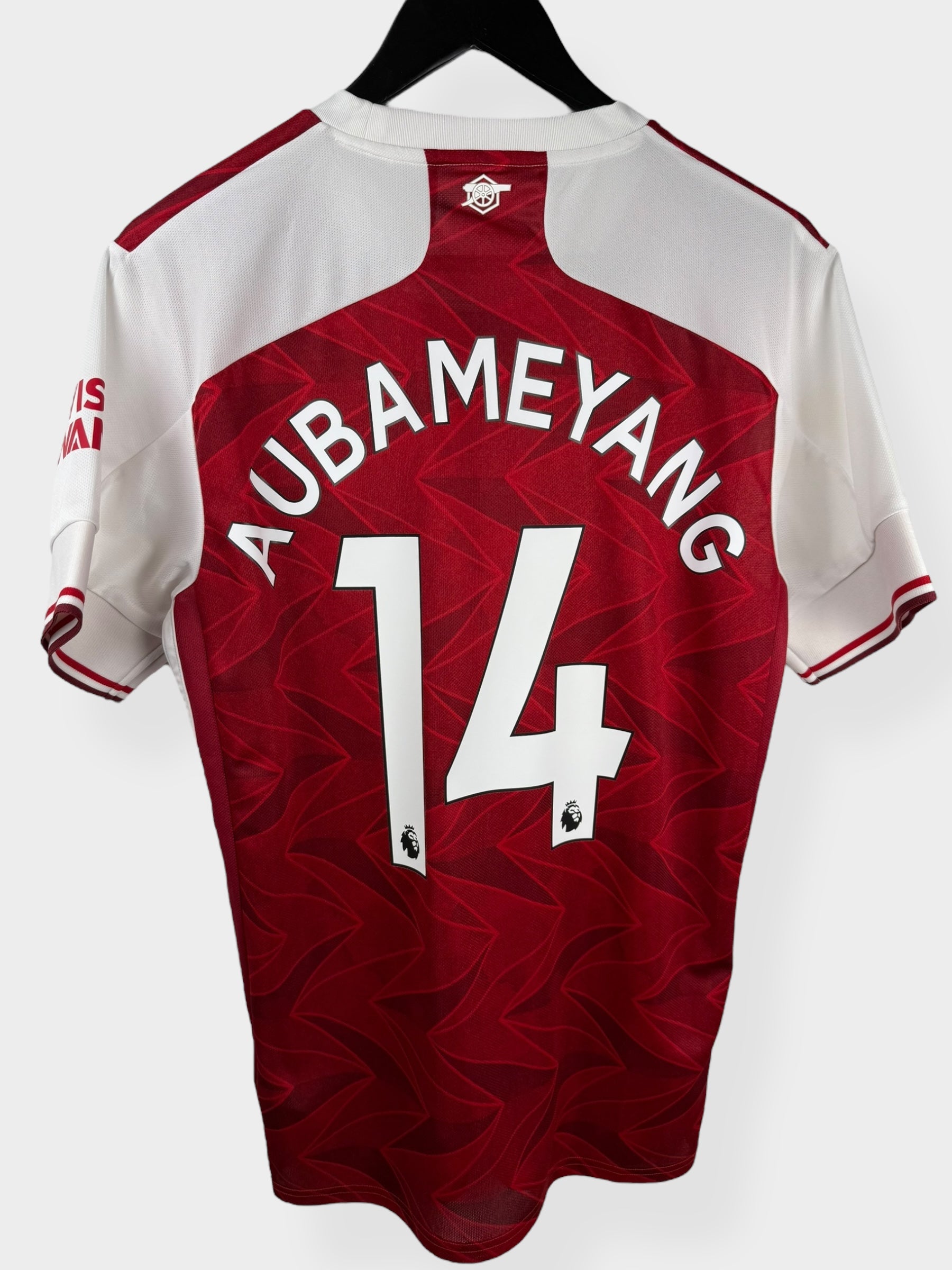 2020-21 ARSENAL HOME SHIRT AUBAMEYANG #14 M