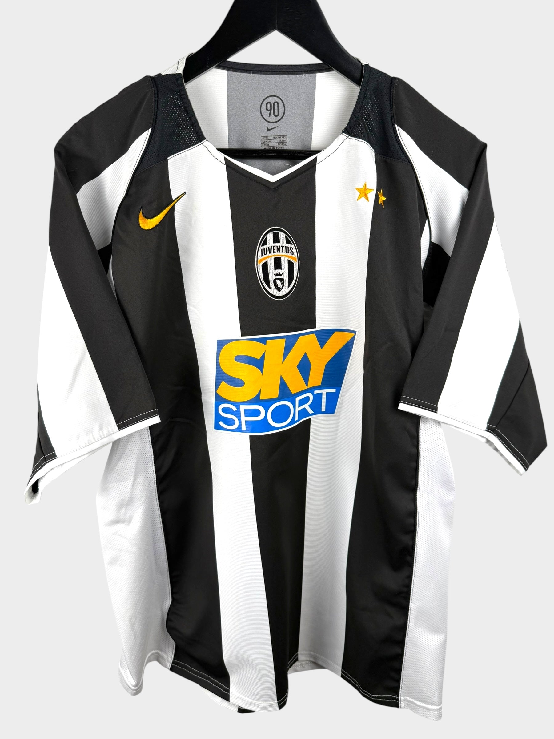 2004-05 JUVENTUS HOME SHIRT DEL PIERO #10 L - Authentic Football Club