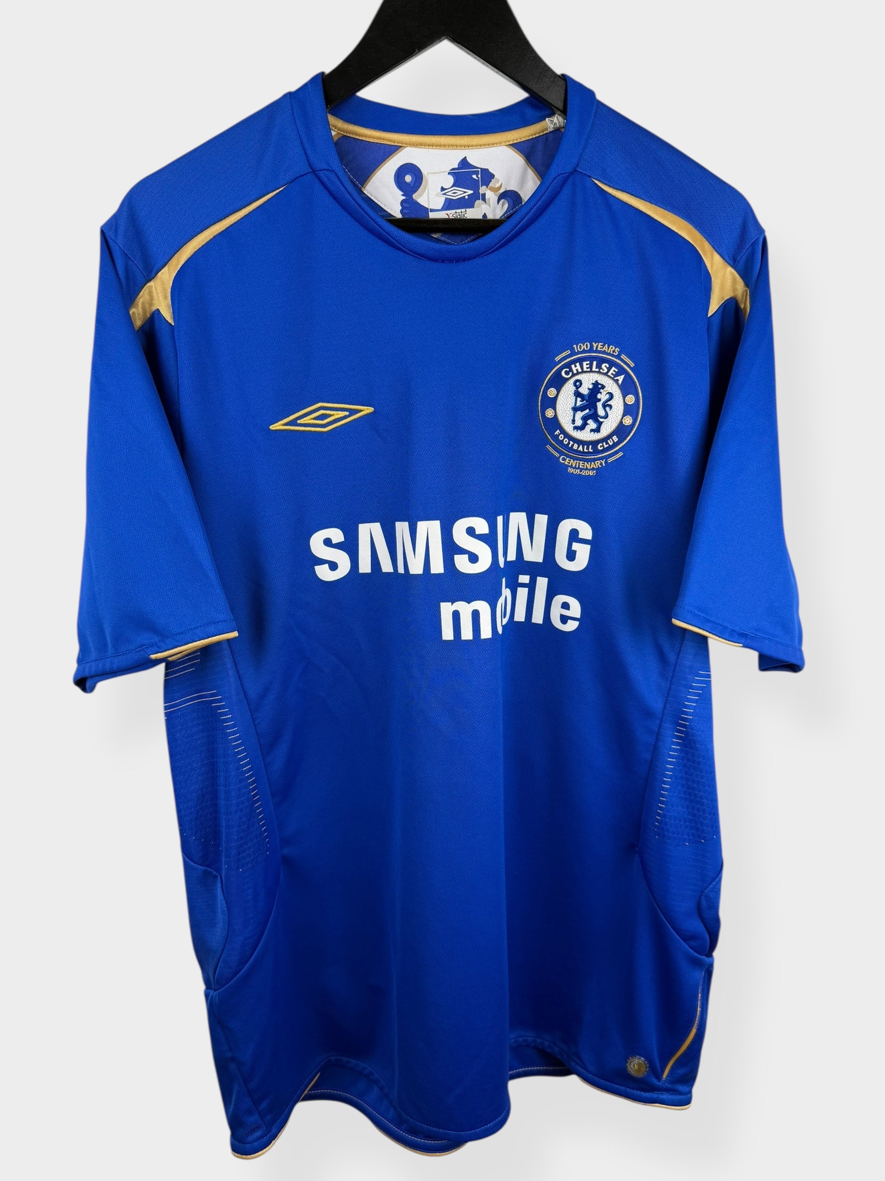 2005-06 CHELSEA HOME SHIRT DROGBA #15 XL
