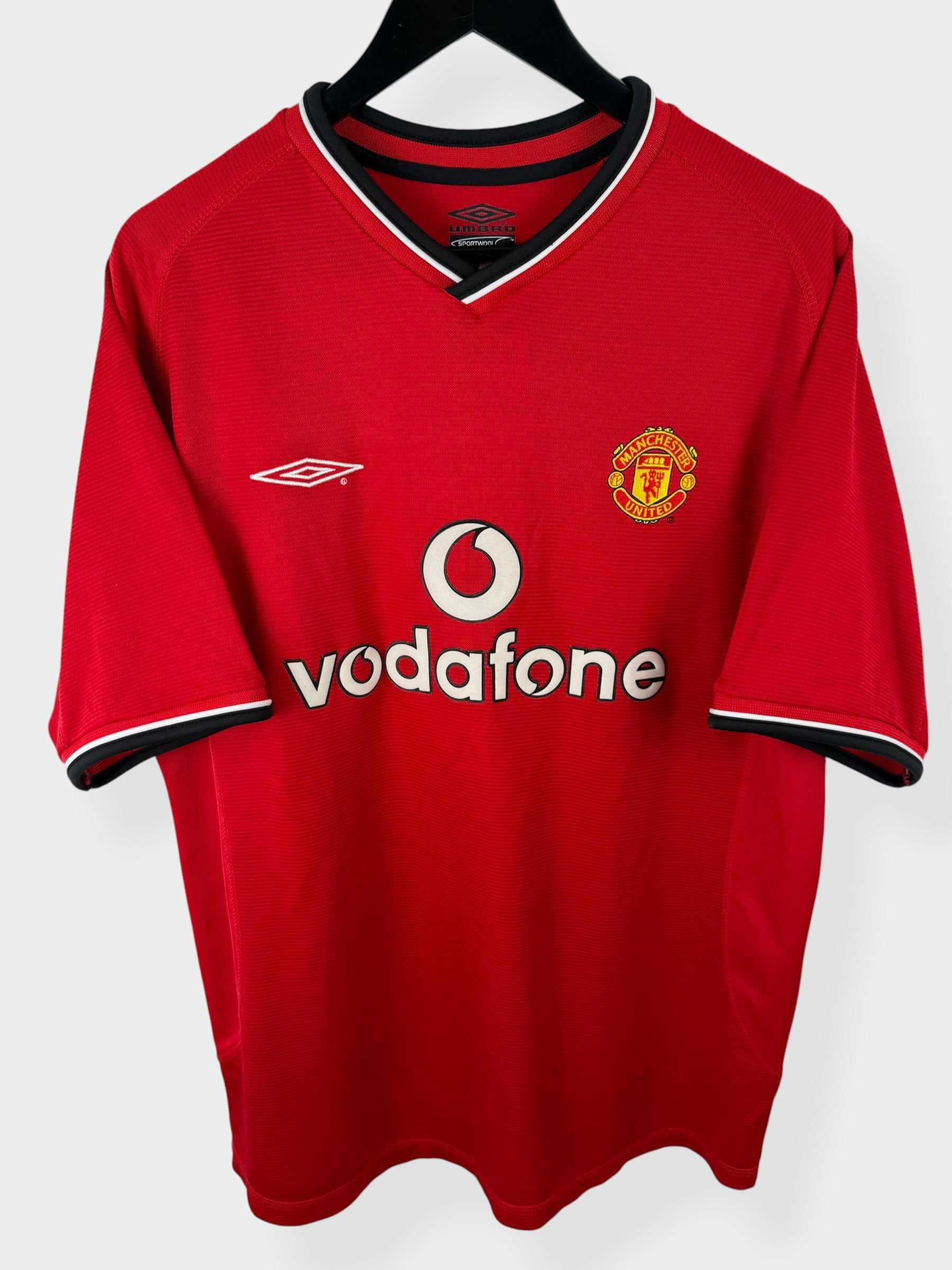 2000-02 MANCHESTER UNITED HEIMTRIKOT BECKHAM #7 L
