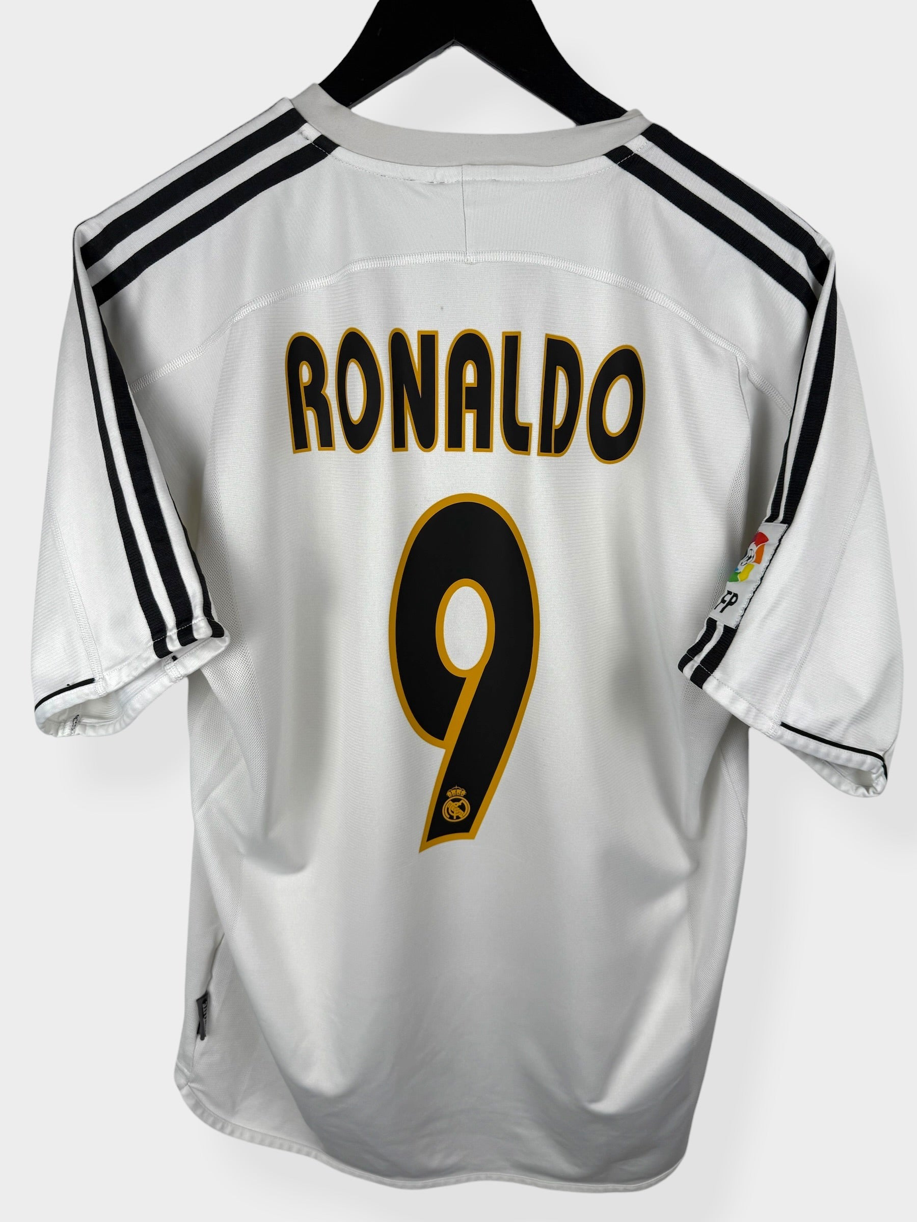 2003-04 REAL MADRID HOME SHIRT RONALDO #9 M