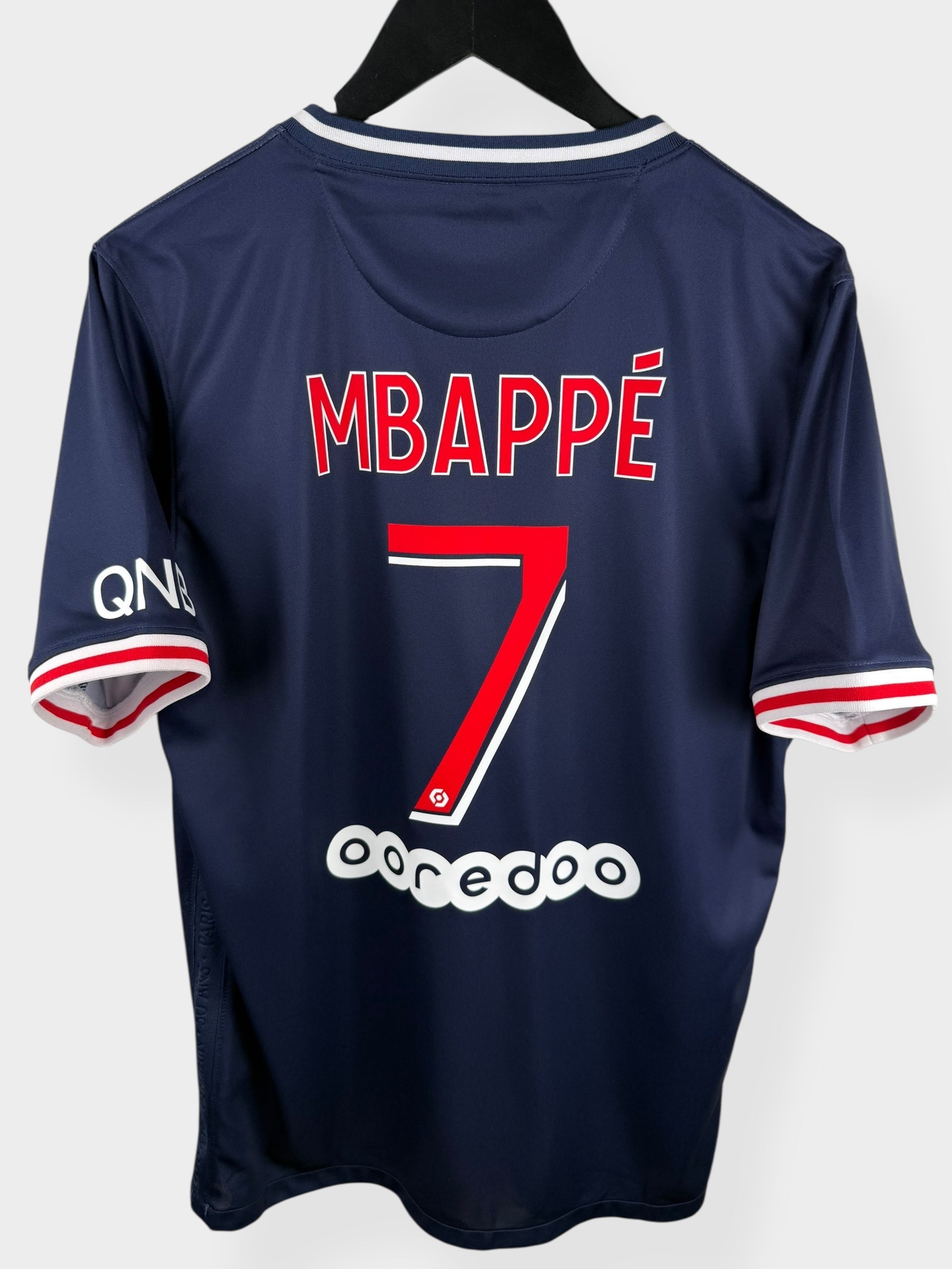 2020-21 PARIS SAINT-GERMAIN HOME SHIRT MBAPPE #7 L - Authentic Football Club