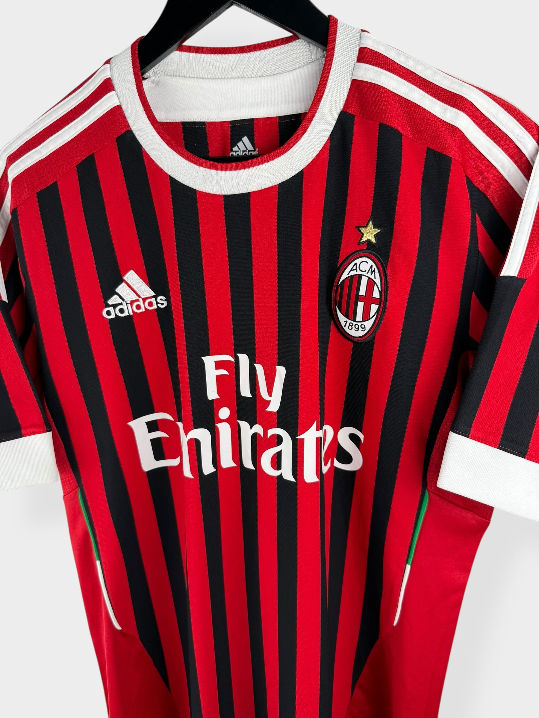 2011-12 AC MILAN HOME SHIRT IBRAHIMOVIC #11 M