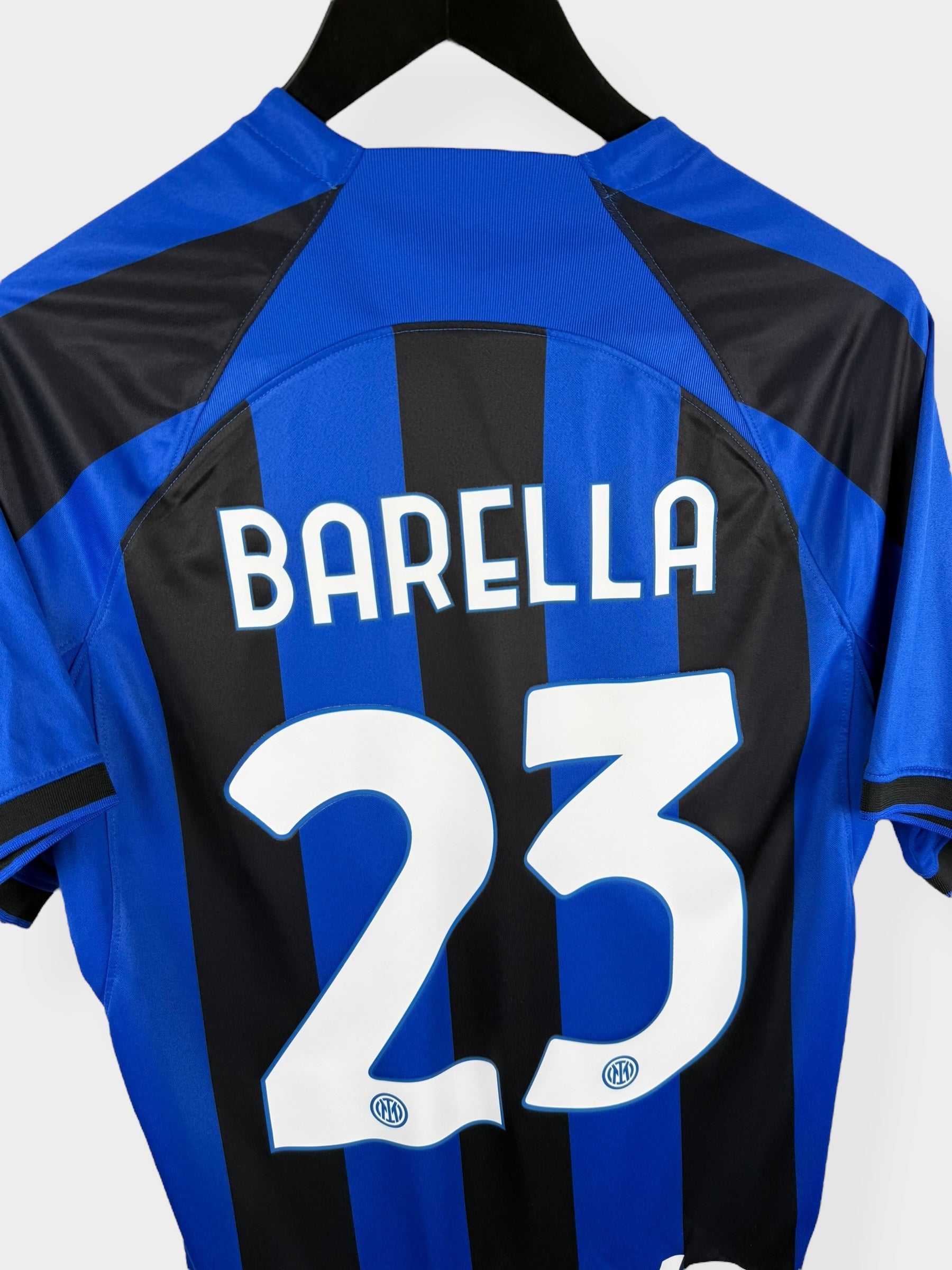 2022-23 INTER MILAN HOME SHIRT BARELLA #23 M - Authentic Football Club