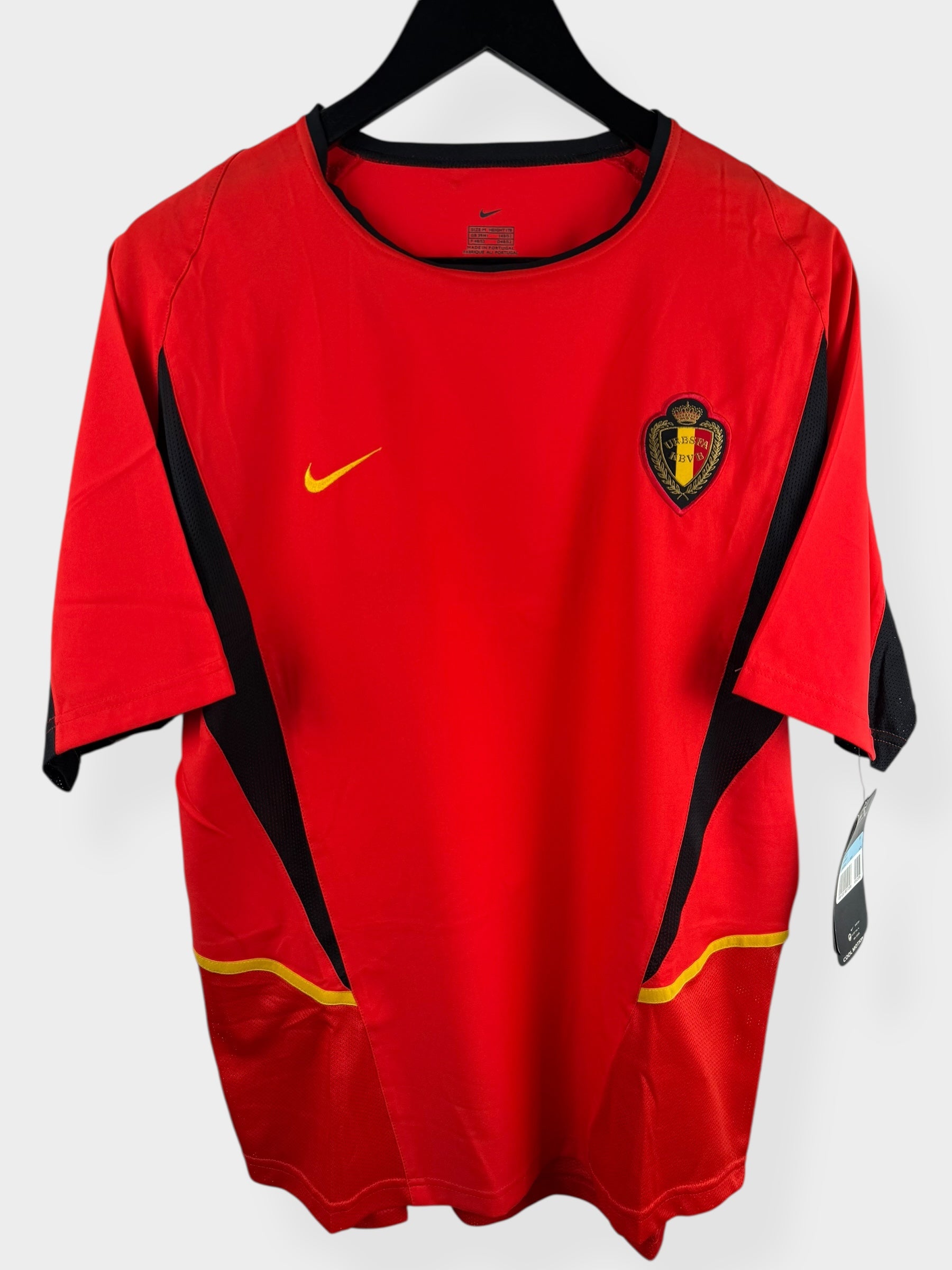2002-04 BELGIUM HOME SHIRT M