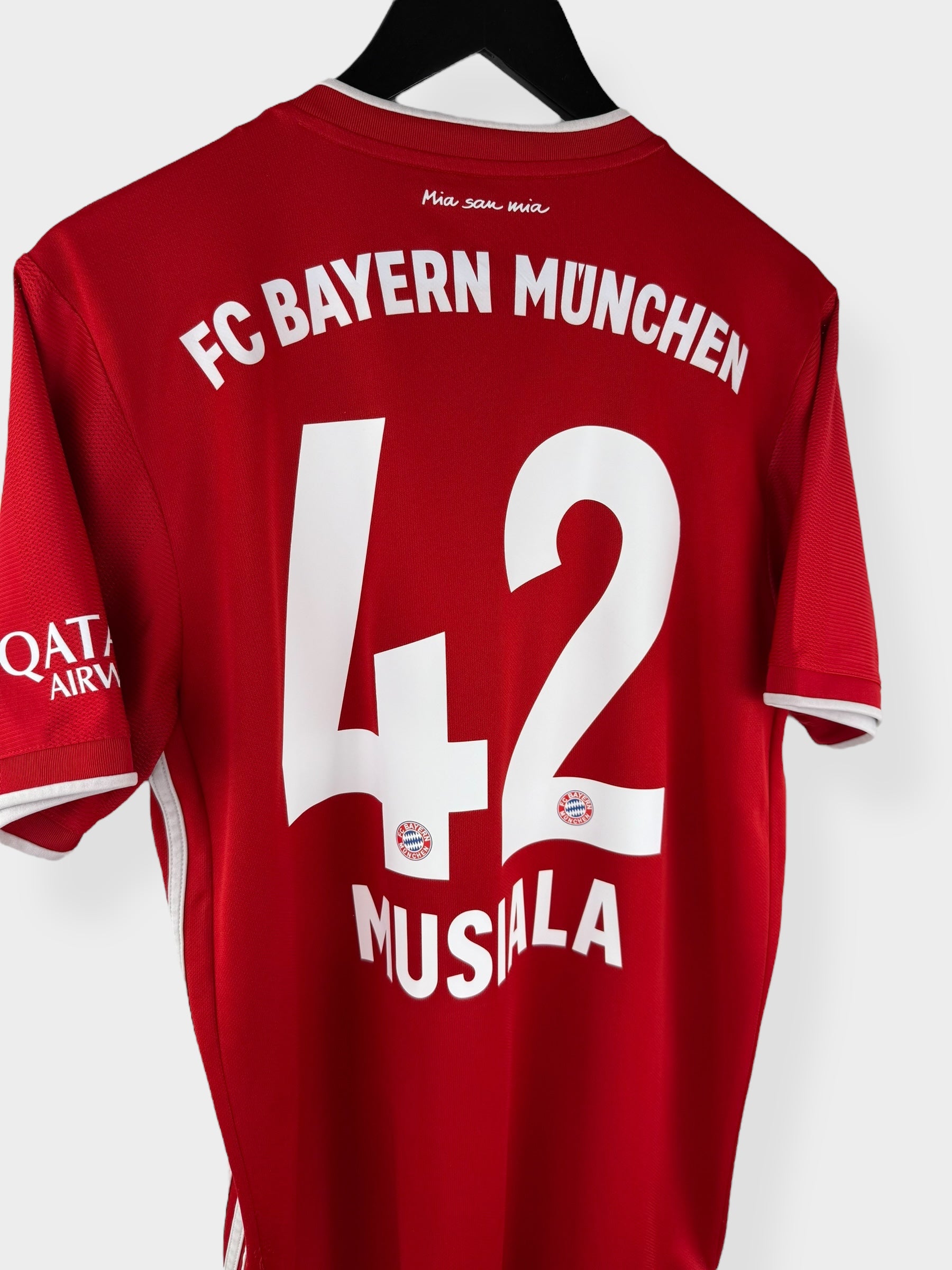 2020-21 BAYERN MUNICH HOME SHIRT MUSIALA #42 L