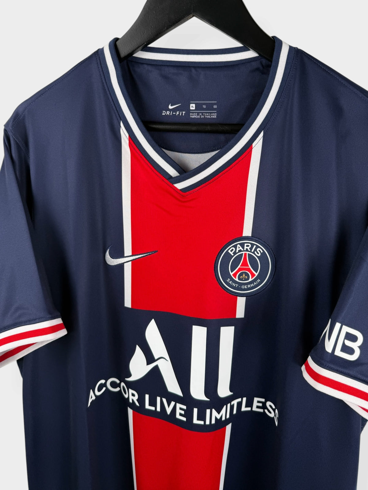 2020-21 PARIS SAINT-GERMAIN HOME SHIRT NEYMAR JR #10 XL - Authentic Football Club