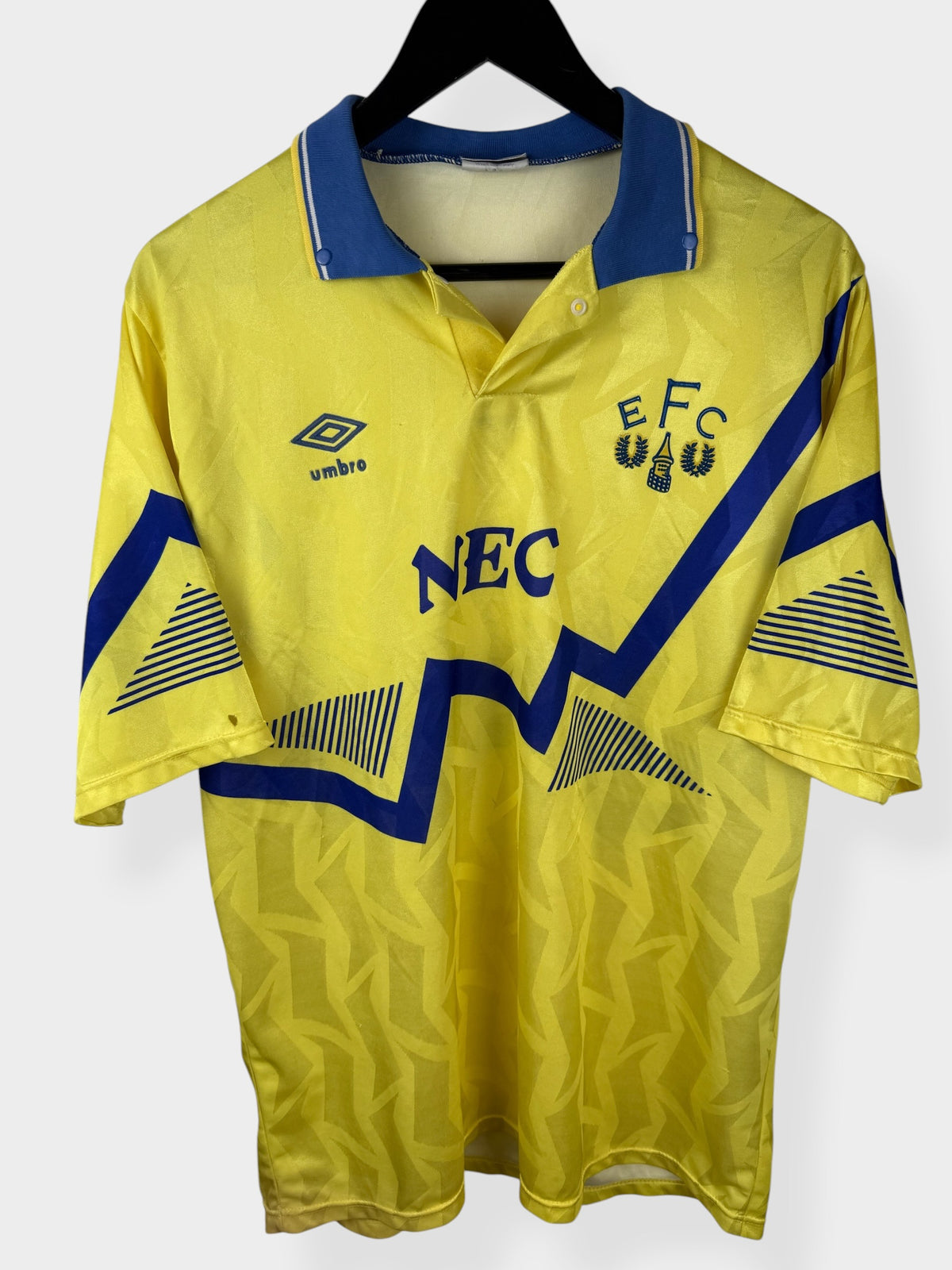 1990-92 EVERTON AUSWÄRTSTRIKOT L