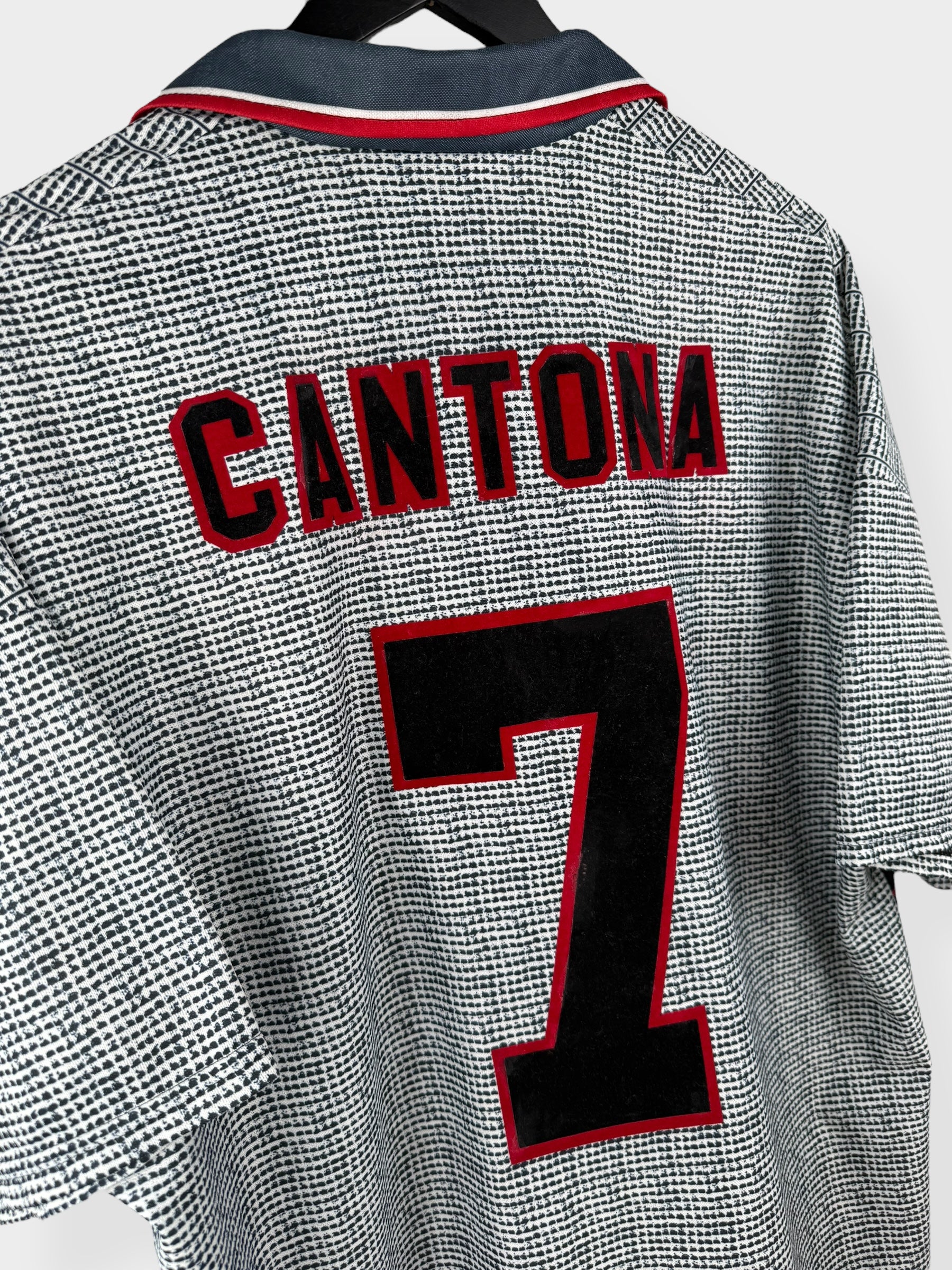 1995-96 MANCHESTER UNITED AWAY SHIRT CANTONA #7 XL